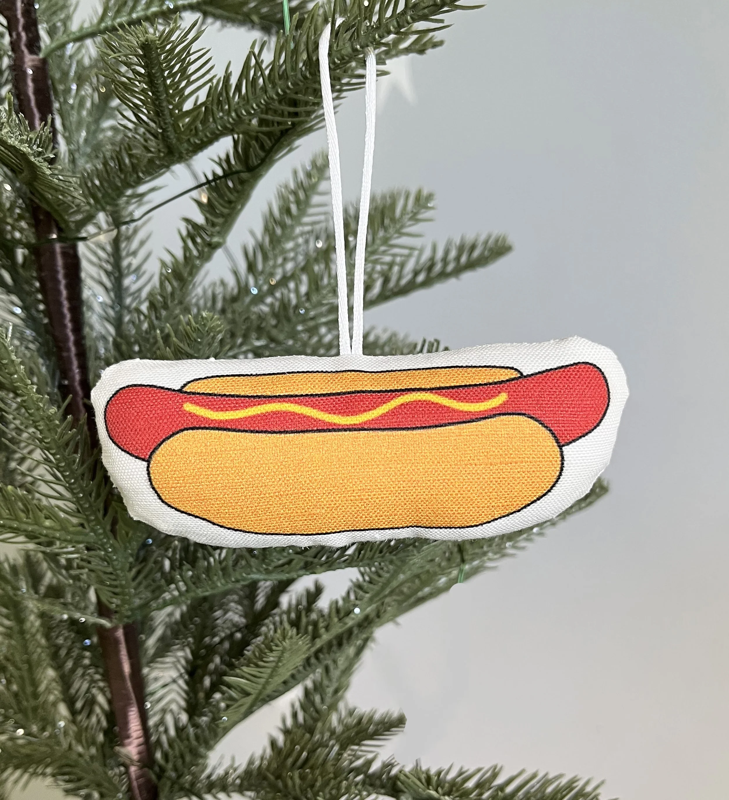 Hot Dog Ornament