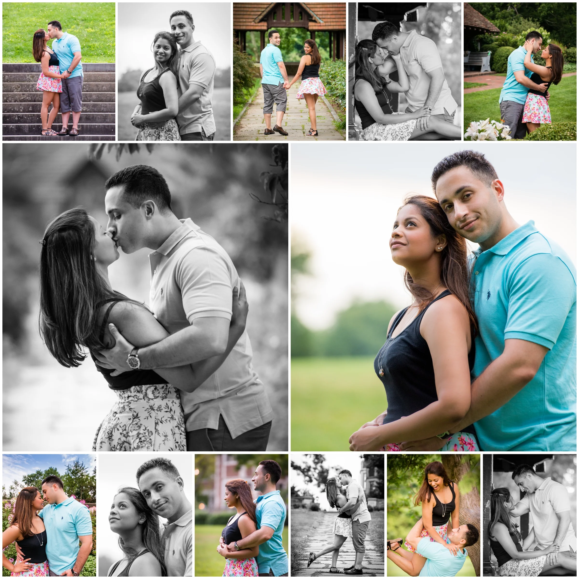 I can't resist sharing more shots from their couples portrait session. You can feel their love through every photo!