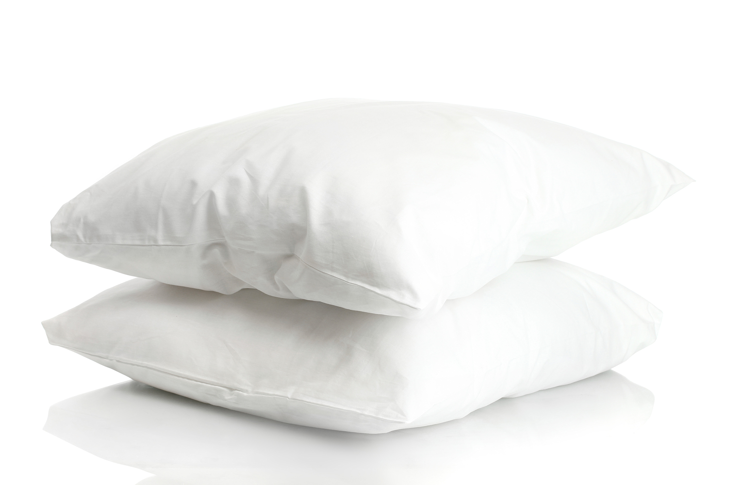 Three Comfort Levels Set of Two Digital Decor 100/% Cotton Hotel Pillows