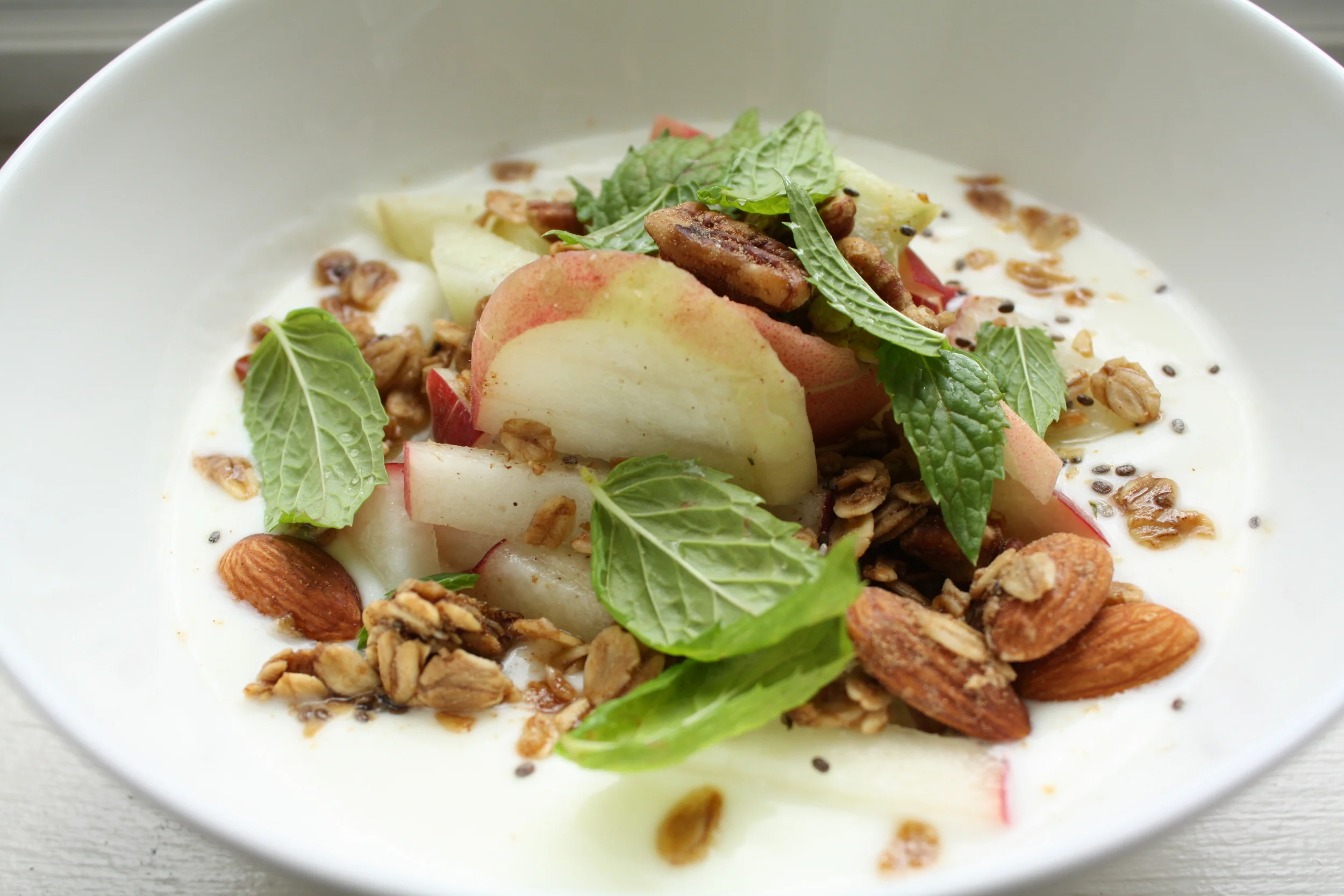 Seasonal Yogurt and Granola
