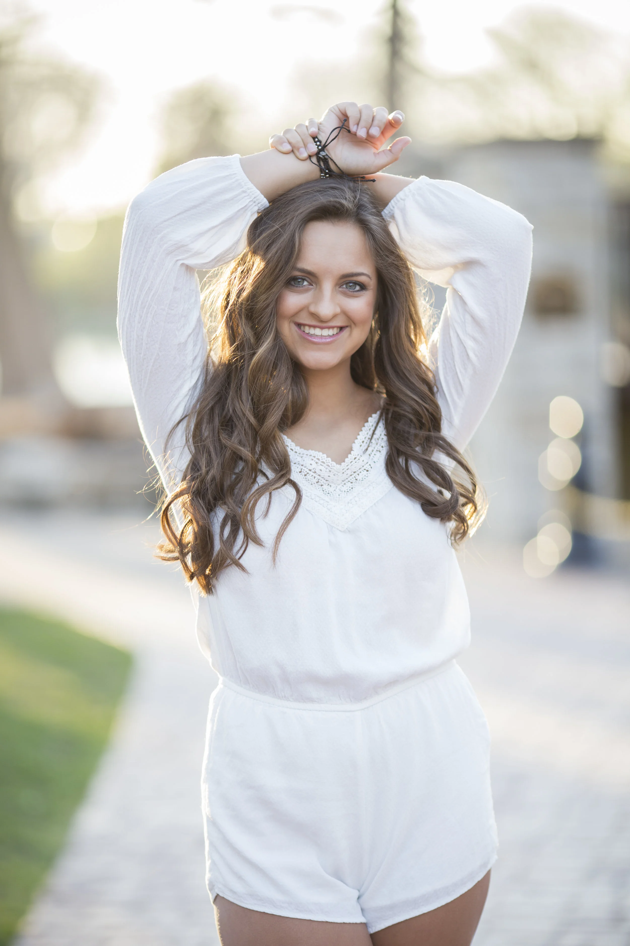 Naperville and Oswego High School Senior Pictures Sunlight