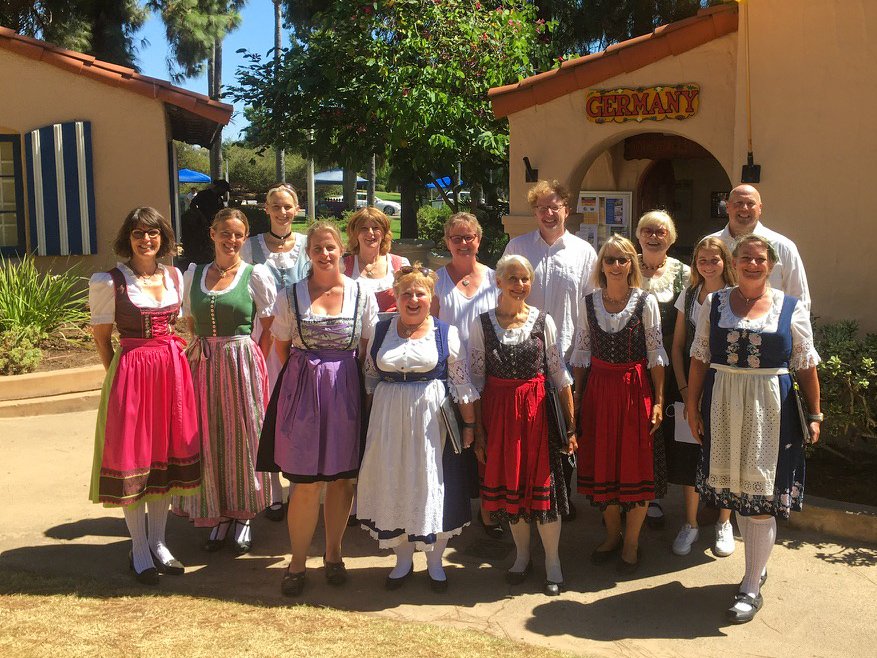 Choir in Front of the Cottage (2021)
