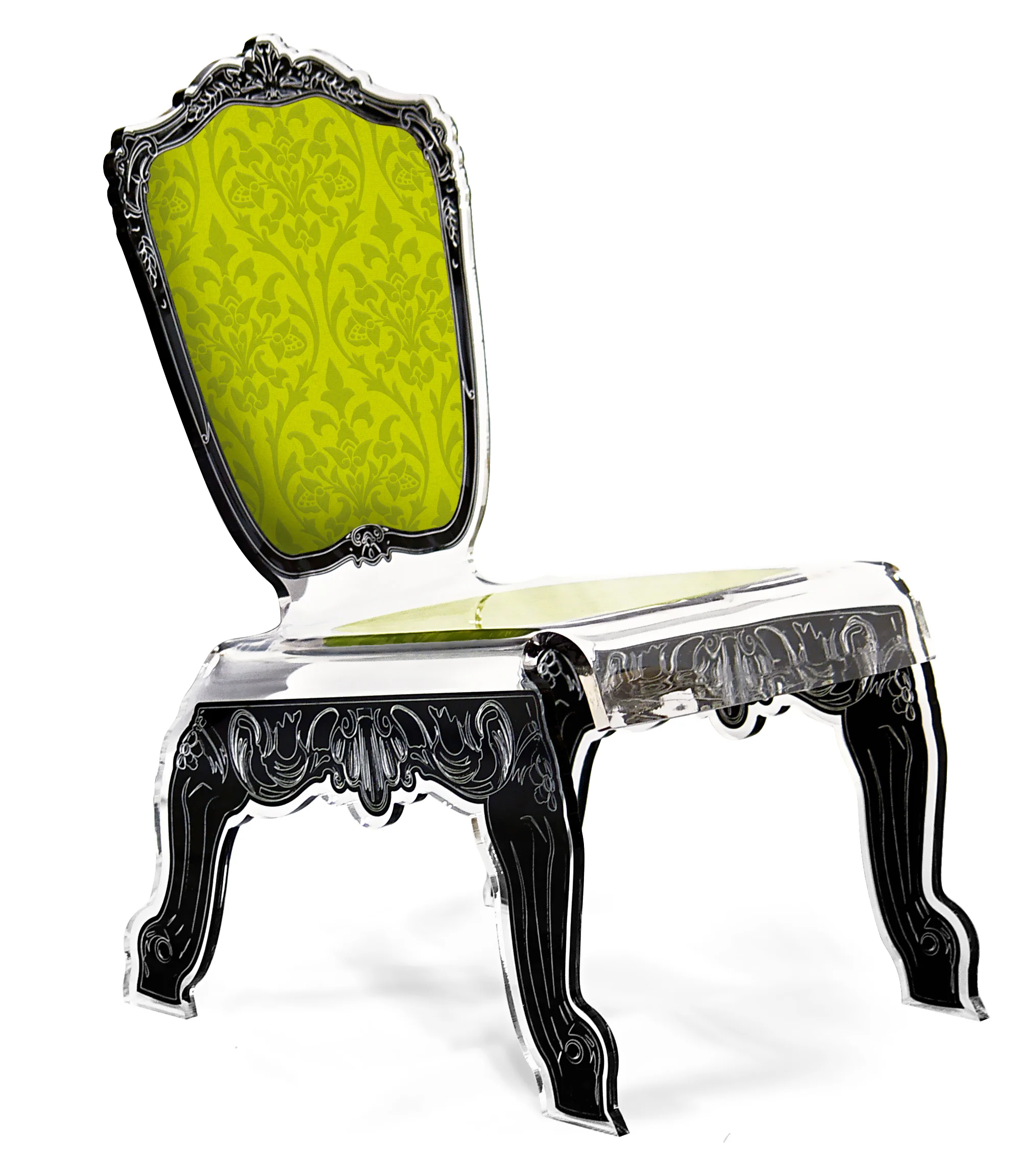 chaise basse baroque verte.jpg