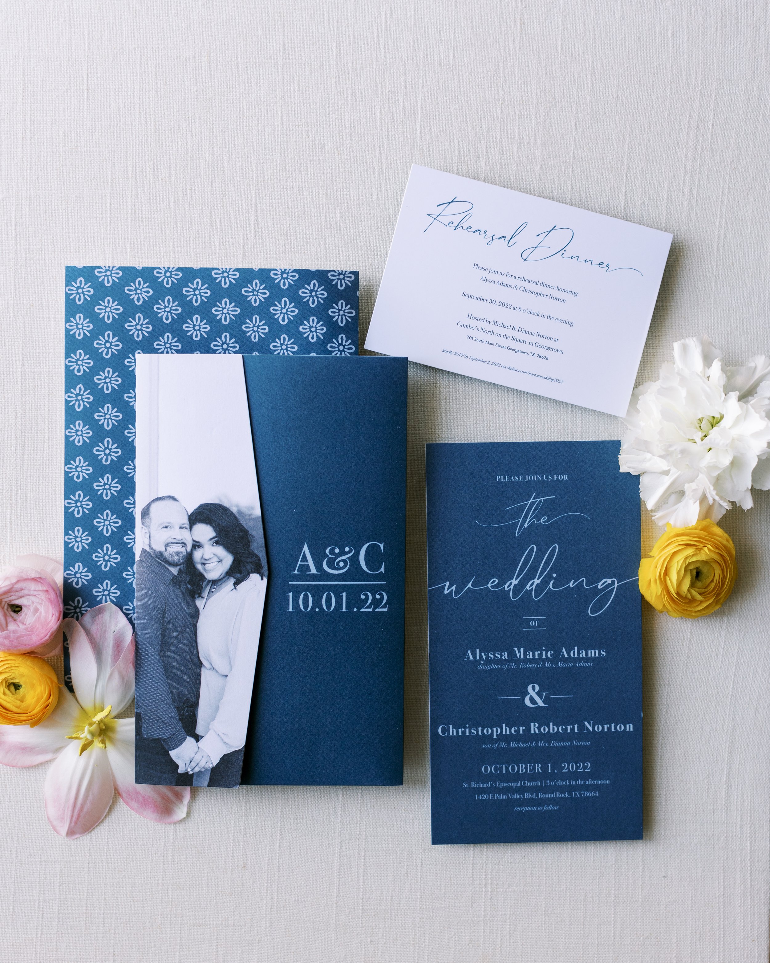 Custom Wedding Invitation Suite