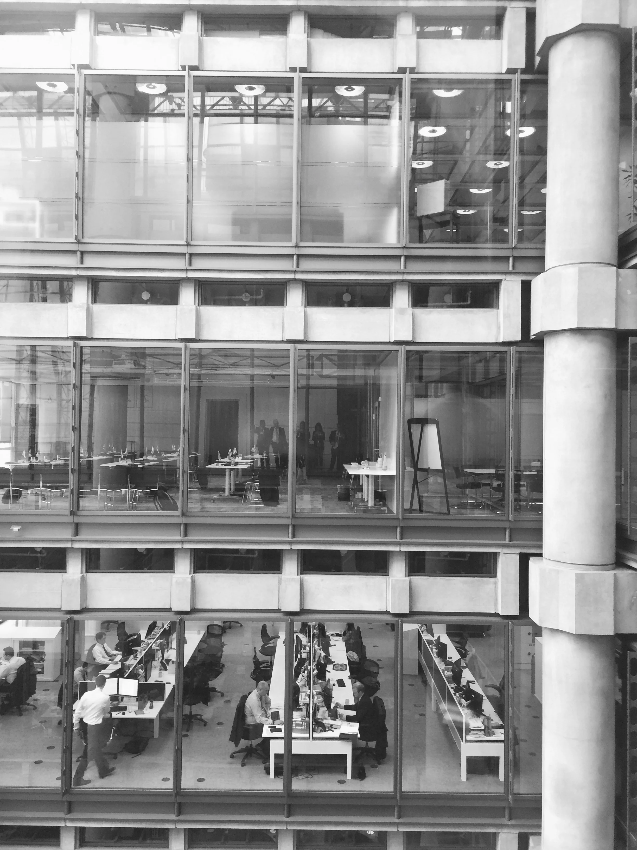 Lloyd's of London Global Development Centre - love that you can see our reflection
