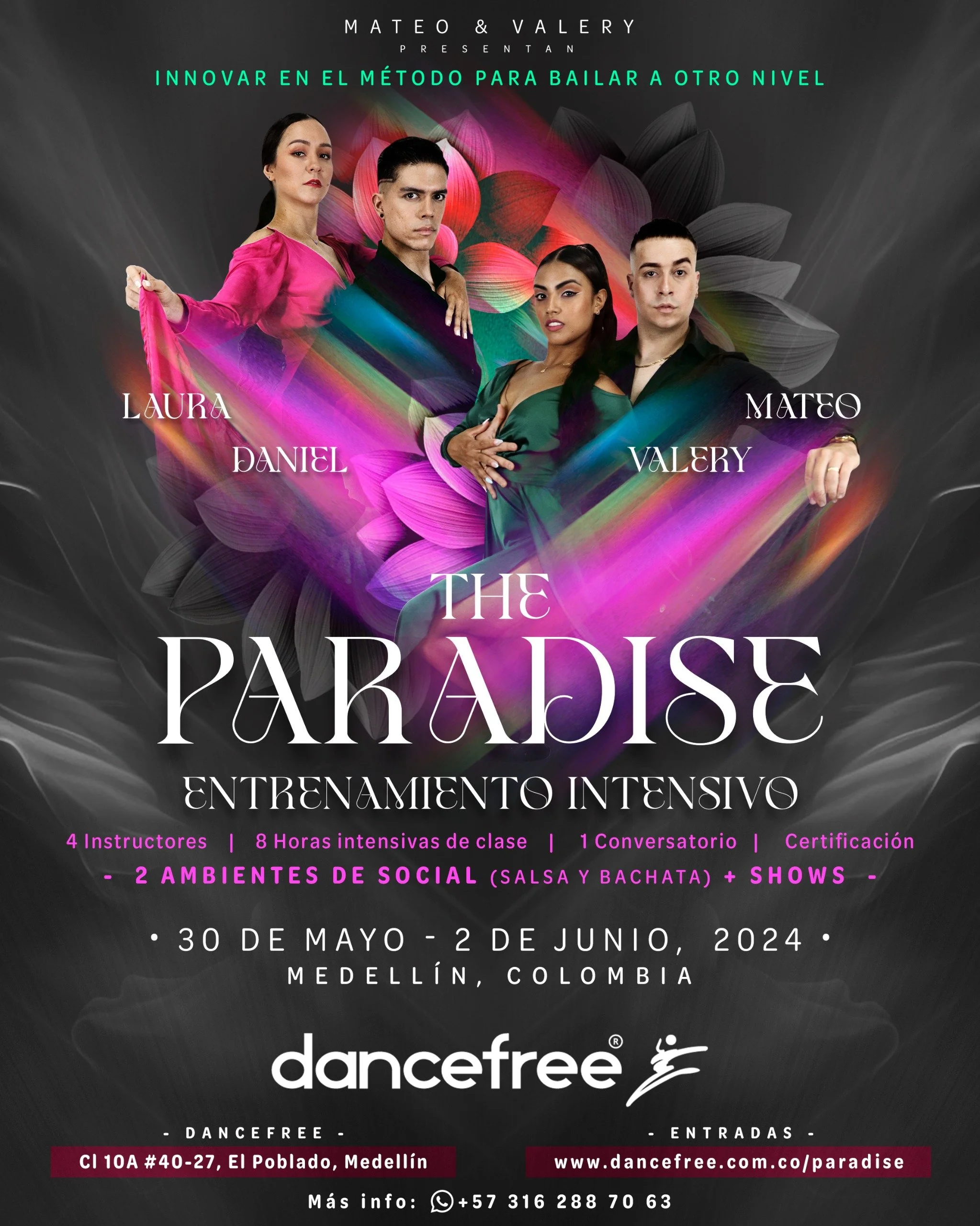 El Paraíso en DANCEFREE