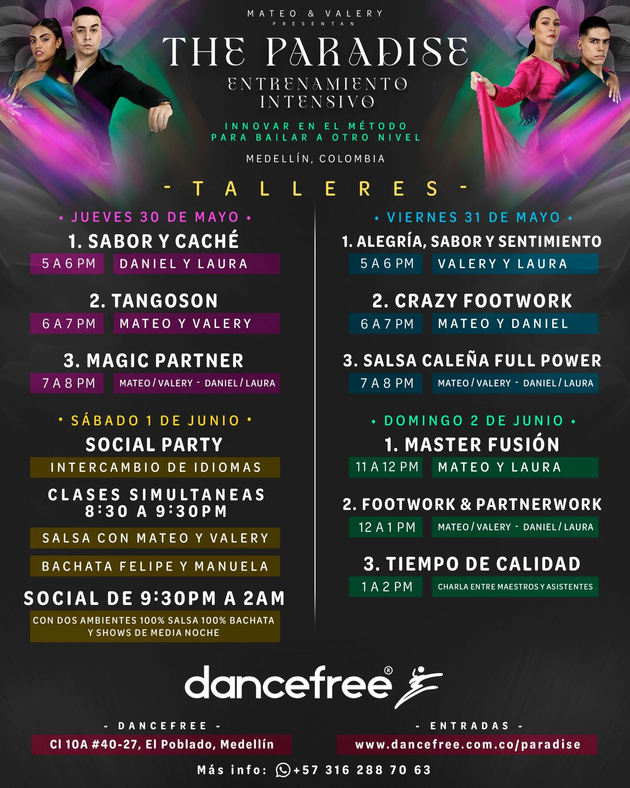 The Paradise en DANCEFREE - Talleres