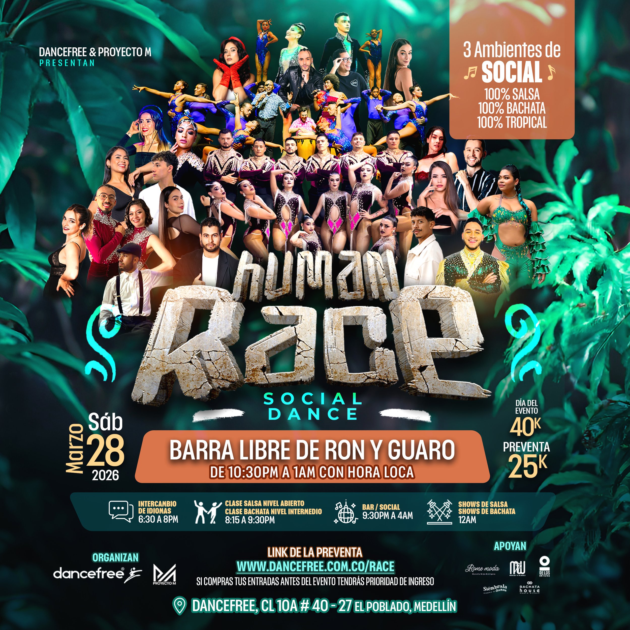 Social Human Race y Barra Libre