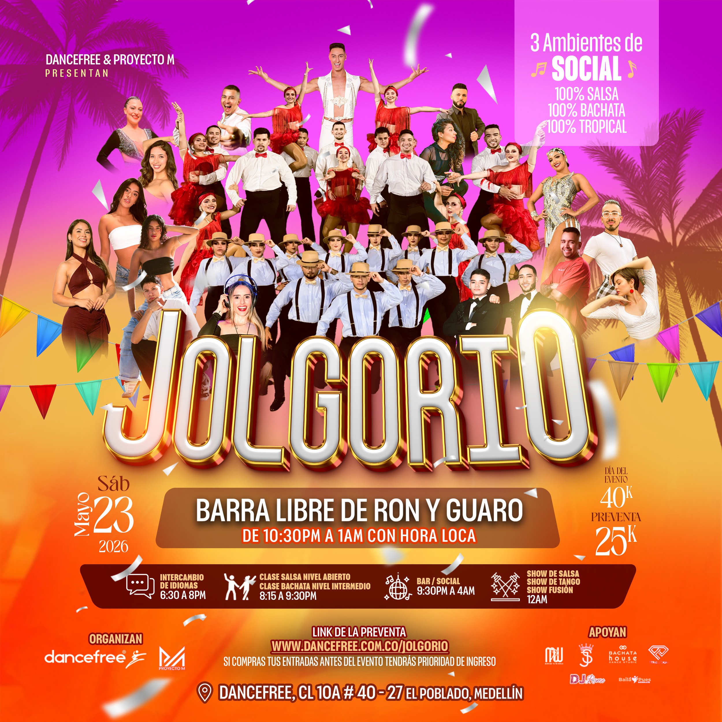 Social Jolgorio y Barra Libre