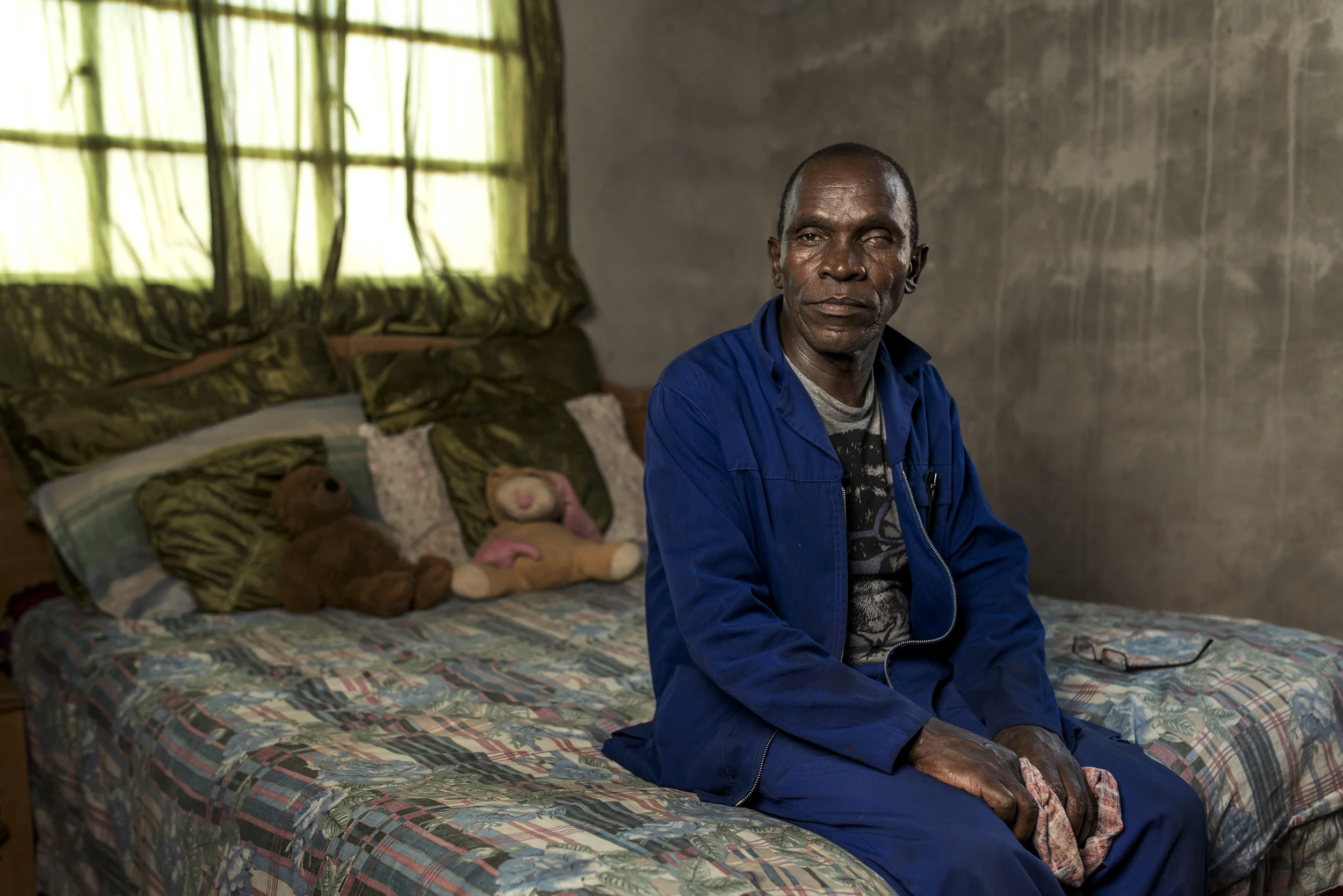 Malungisa Thole at home.