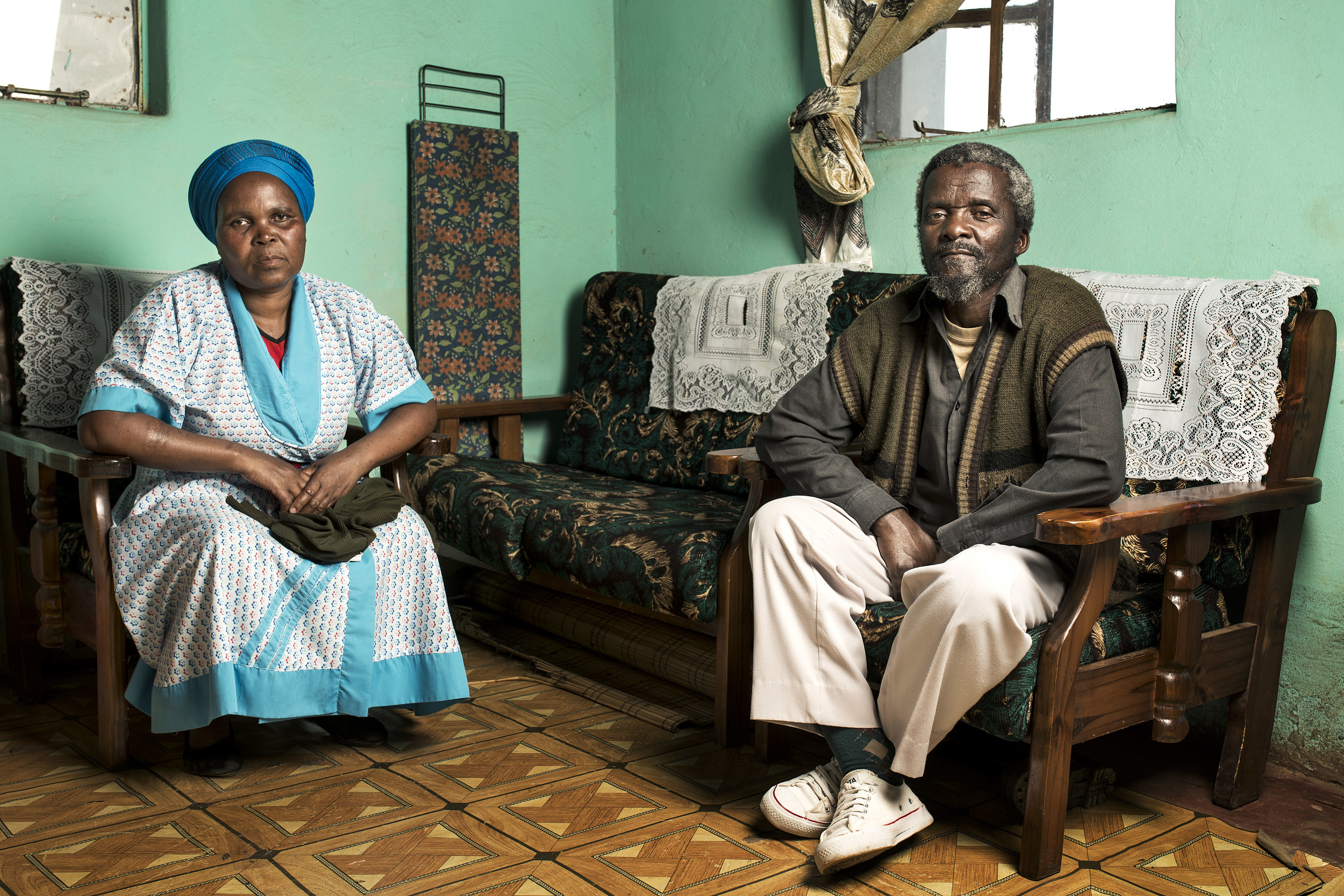Mzawubalalekwa & Macetshwayo Diya at home. 