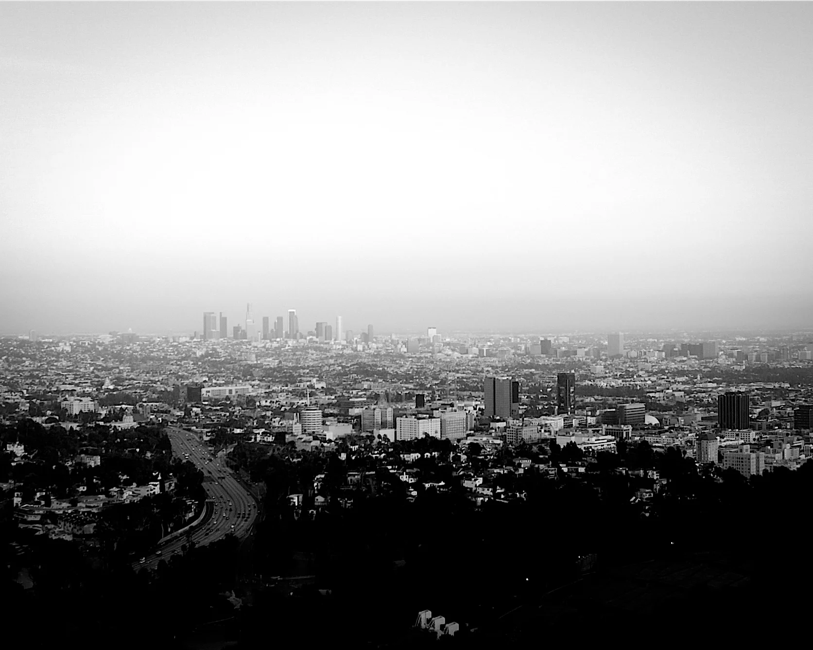 On Tour - Los Angeles from Mulholland Drive, 2008