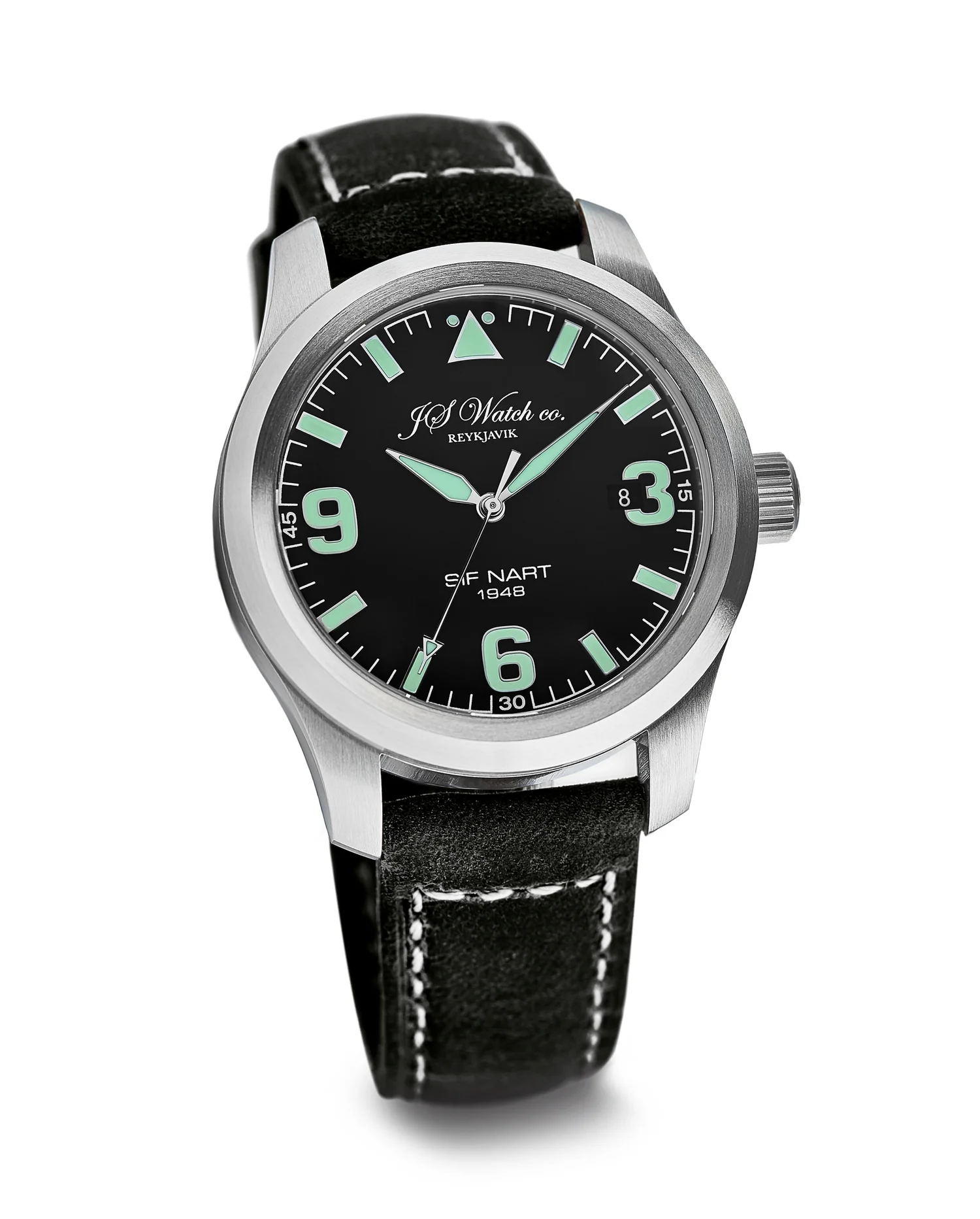 JS Watch Company Reykjavik — Sif NART 1948 Black