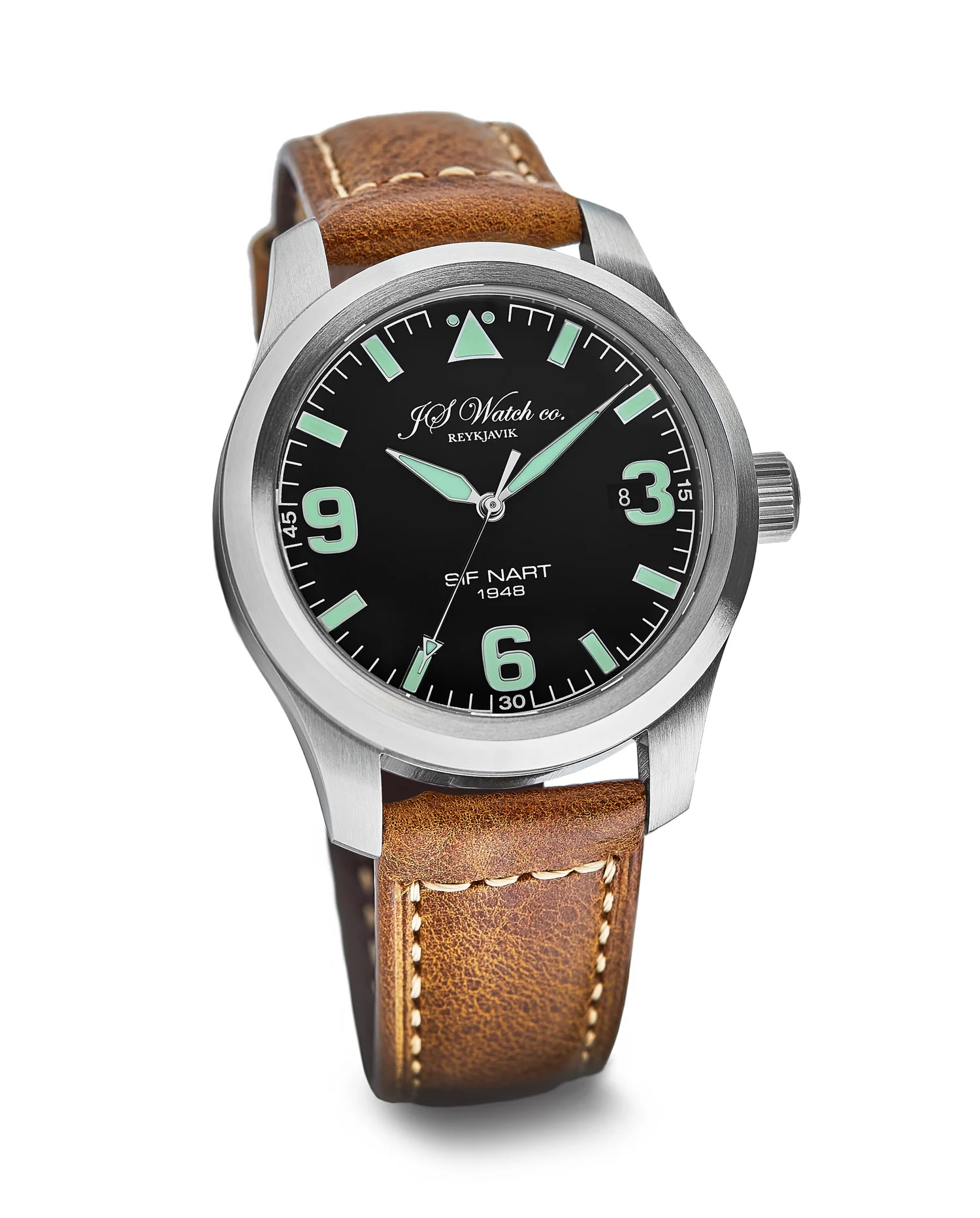 JS Watch Company Reykjavik — Sif NART 1948 Black