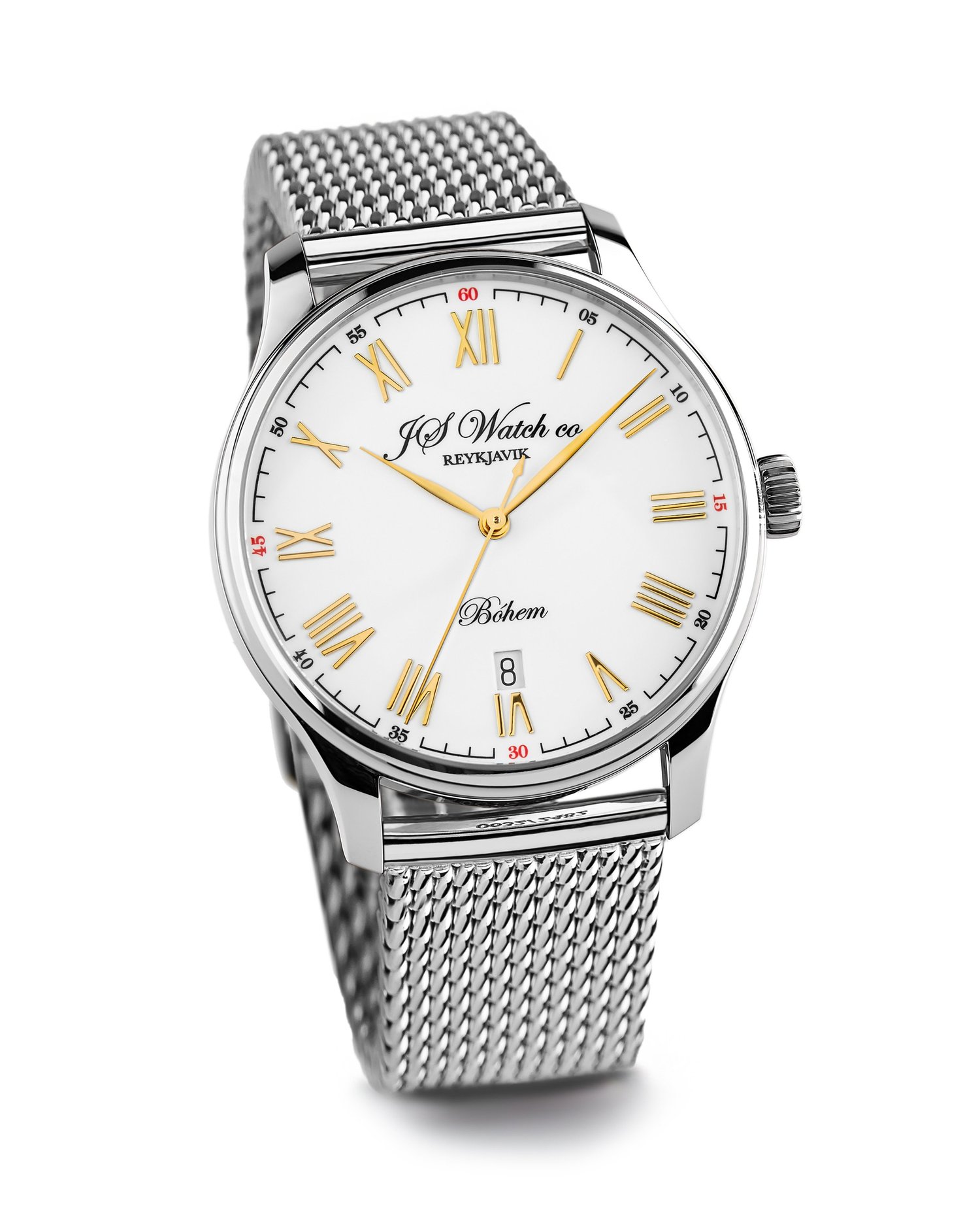 CLASSIC ESTATE MAYORS BIRKS OVAL SILVER WHITE SUNBURST DIAL  display picture 1