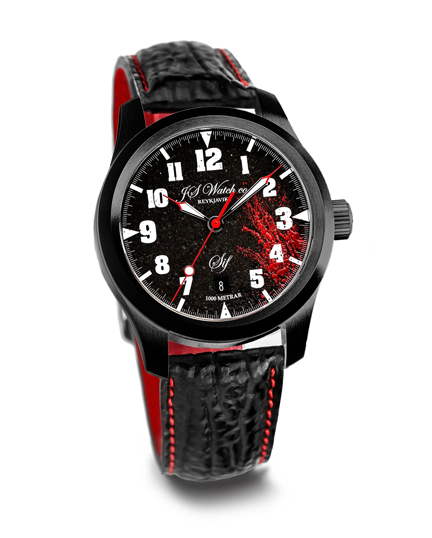 JS Watch Company Reykjavik — Sif NART Volcano - Black case