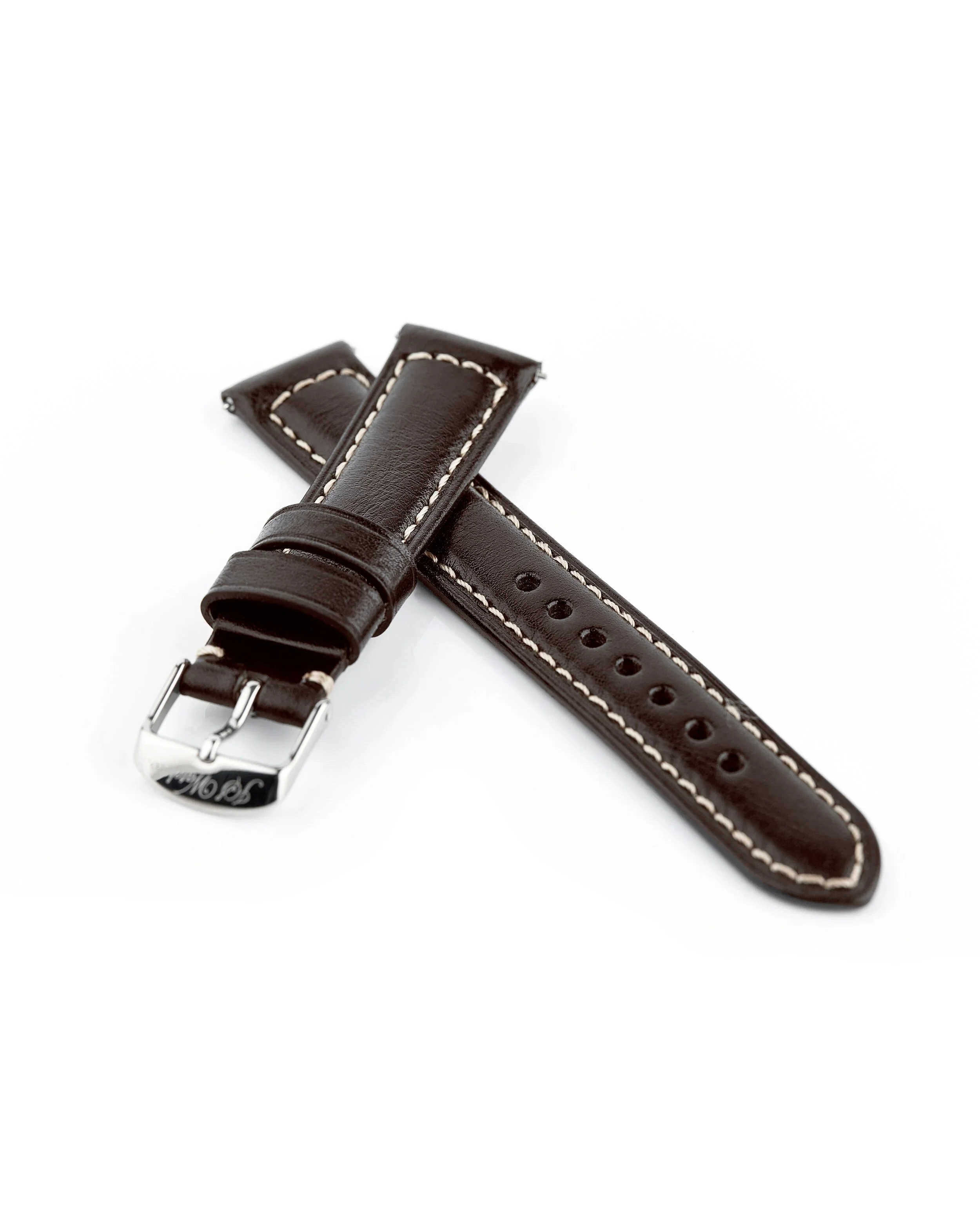 Vintage Calf strap Expresso Black