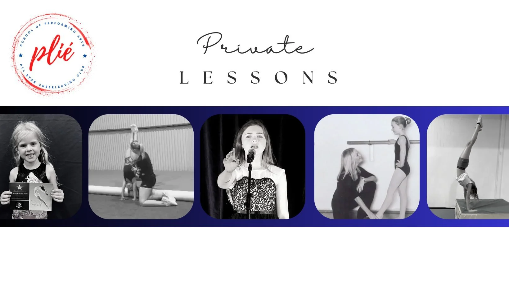 Plié private dance lessons: one-on-one and small group coaching