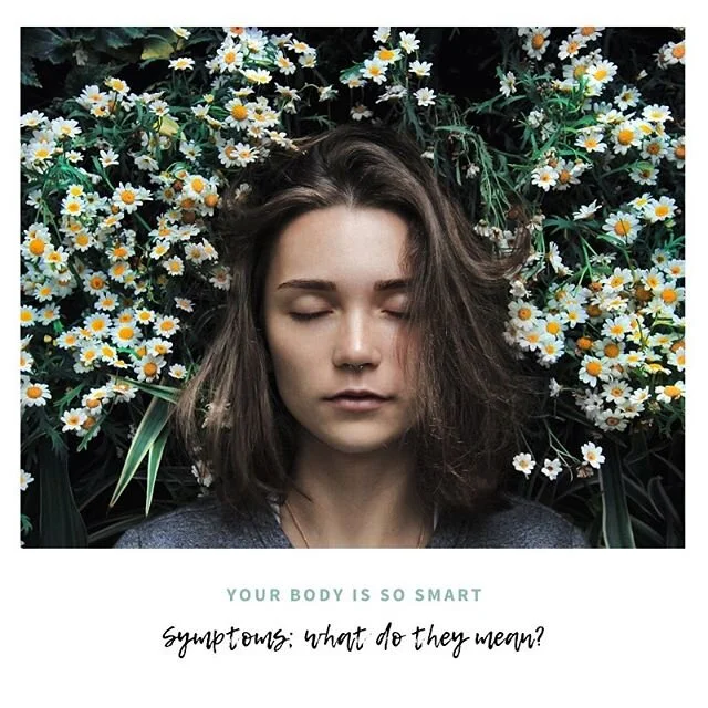 So what is a symptom?
A symptom is the body&rsquo;s intelligent way of letting us know something has to change &ndash;like what does it need that we&rsquo;re not giving it? Or what are we exposing it to that is harming it?  Good medicine asks: &ldquo;What is the symptom trying to accomplish? What is it trying to tell us?&rdquo; rather than simply suppressing it. Suppressing symptoms is the same as putting a piece of black tape over your car&rsquo;s engine light when it come on. And no one in their right mind would do that &ndash;what do we do instead? Take it to a mechanic to help us figure out what the problem is.
.
.
.
Our body has its own intelligence and yet so much pharmaceutical advertising, and our current health approach tries to convince us that there is something wrong with feeling symptoms.  Focusing on stopping the symptoms is like telling our amazingly intelligent body to shut up &ndash;it&rsquo;s rude!  In our western society with all the fancy technology and drugs we hav