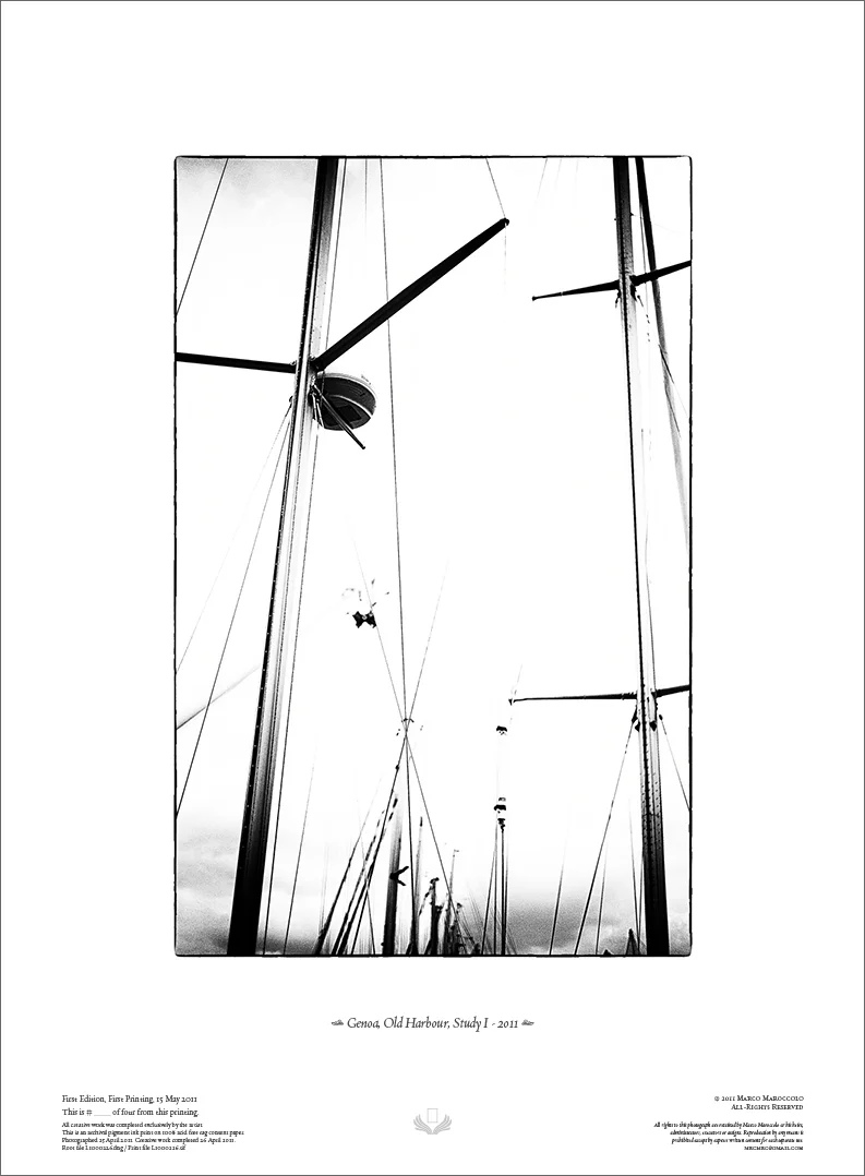 Genoa, Old Harbour, Study I - 2011