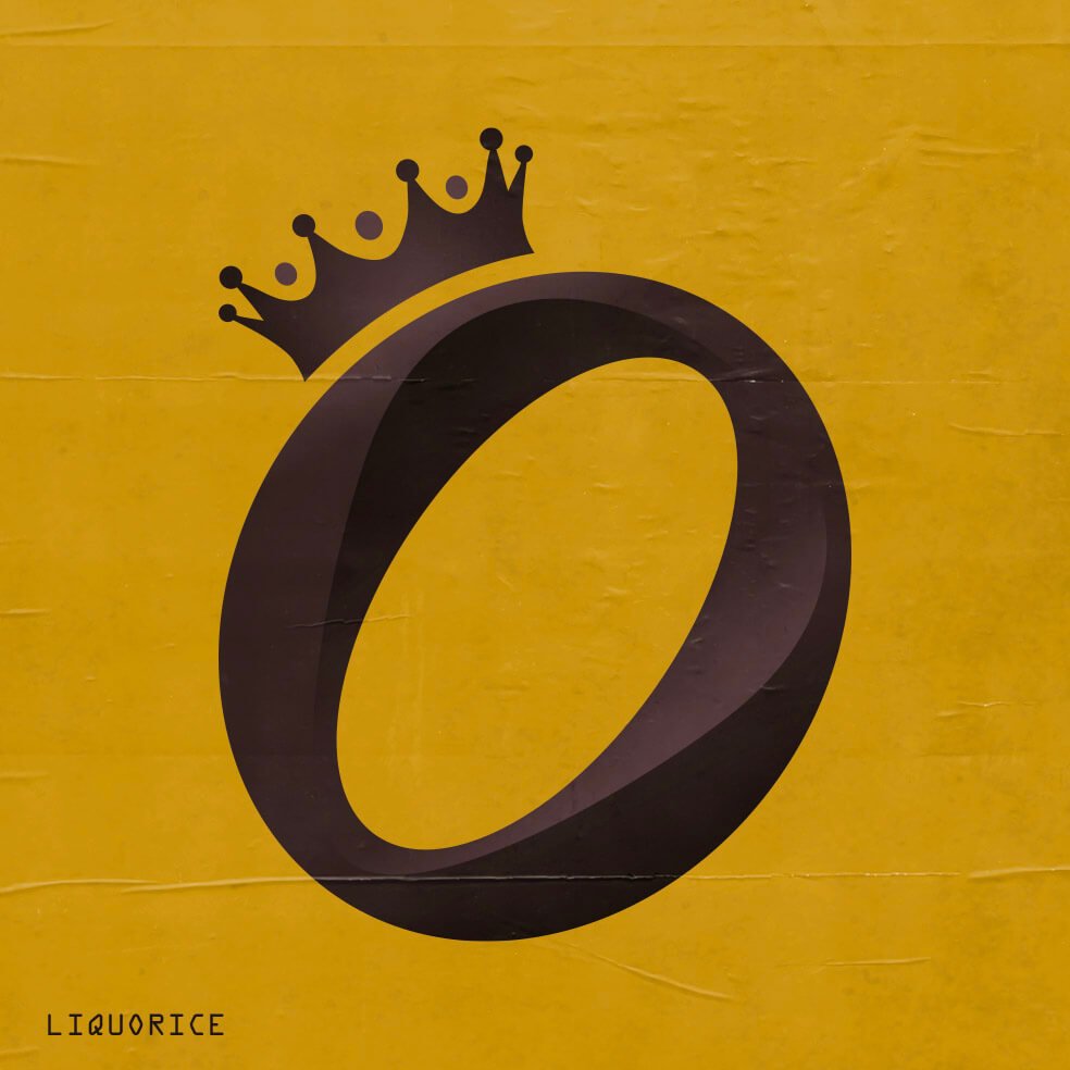 Logo design for King O Music Services. The symbol is made from a crown, plectrum and the letter O. The symbol was used in different colour combinations from the colour palette.