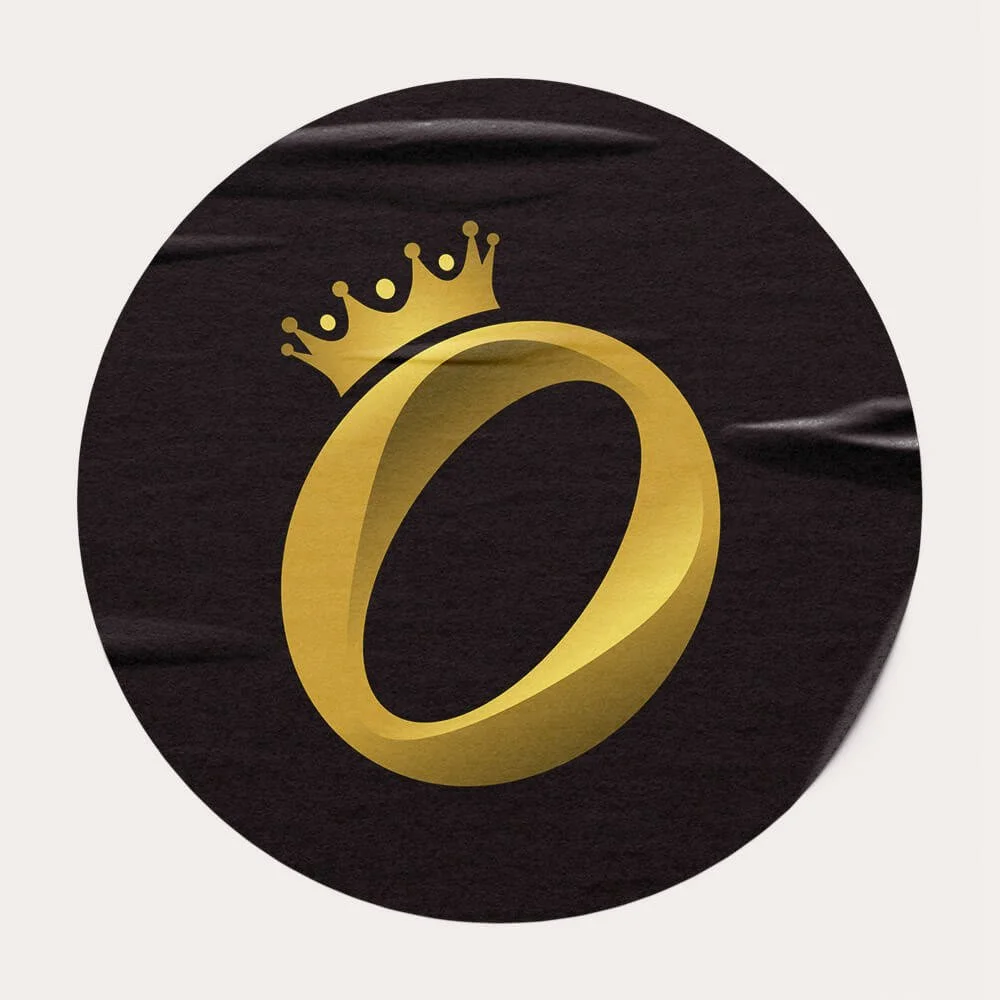 Promotional material for King O Music Services included flyers, graphics, stickers, videos and business cards.