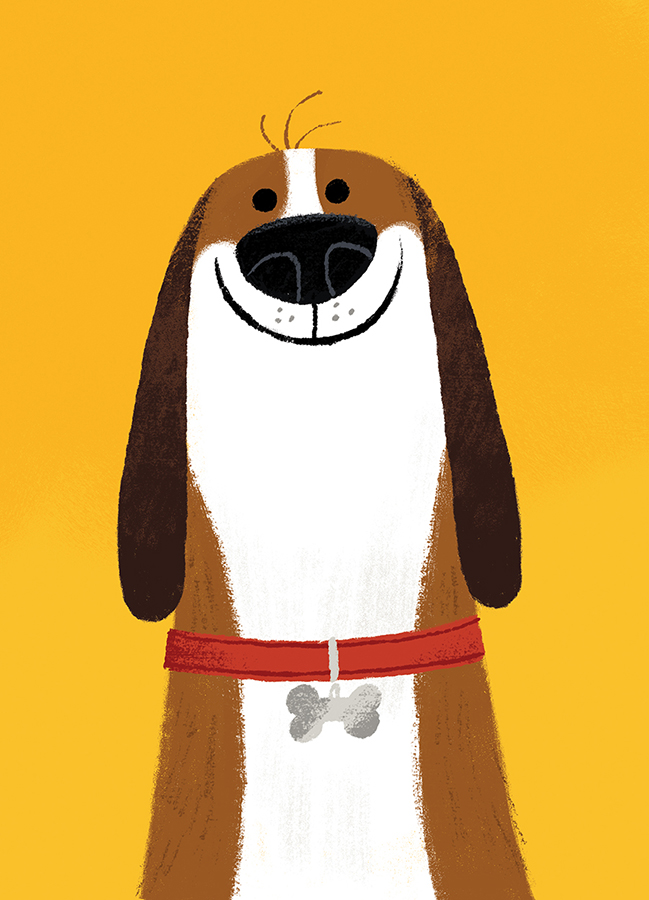 Chris Chatterton - Illustrator & Author - Dog