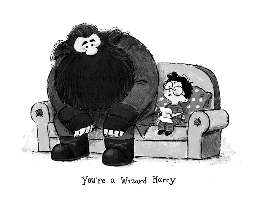 Chris Chatterton Illustrator & Author You're a Wizard Harry Potter