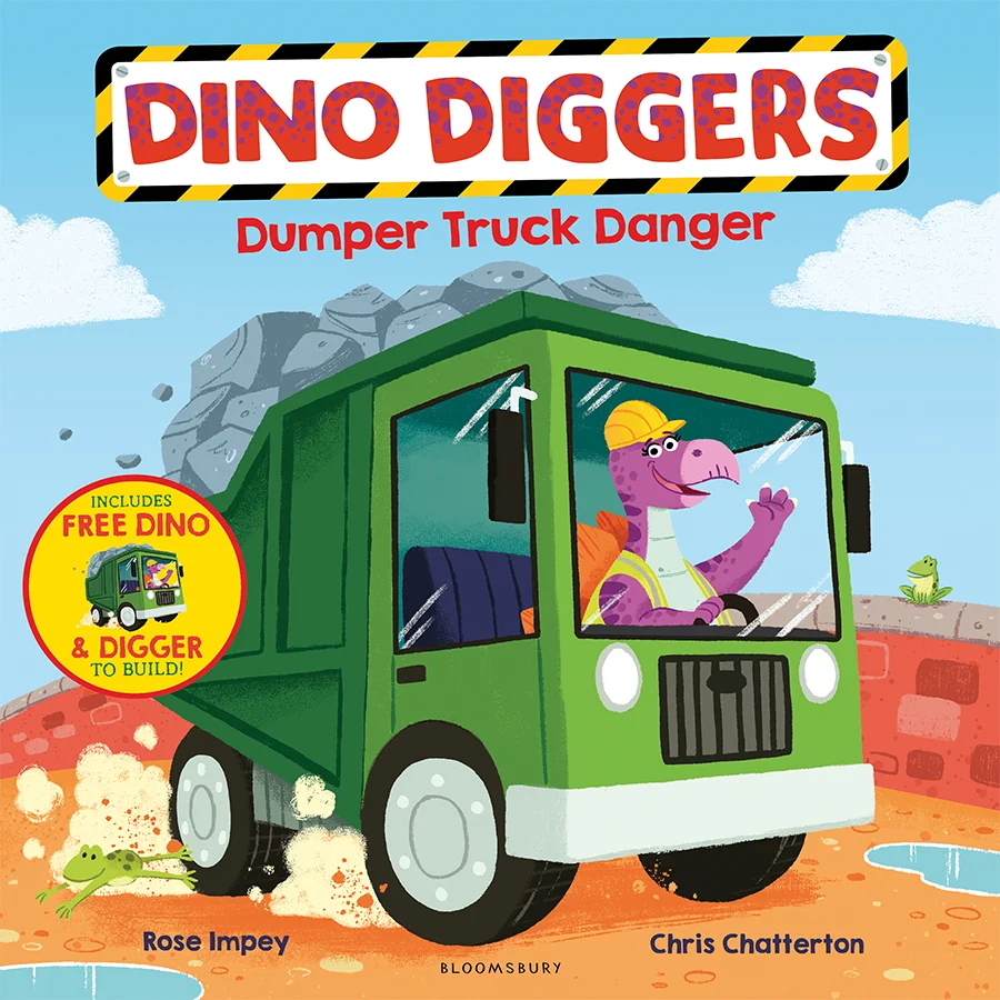 DINO DIGGERS cover illustrated by Chris Chatterton