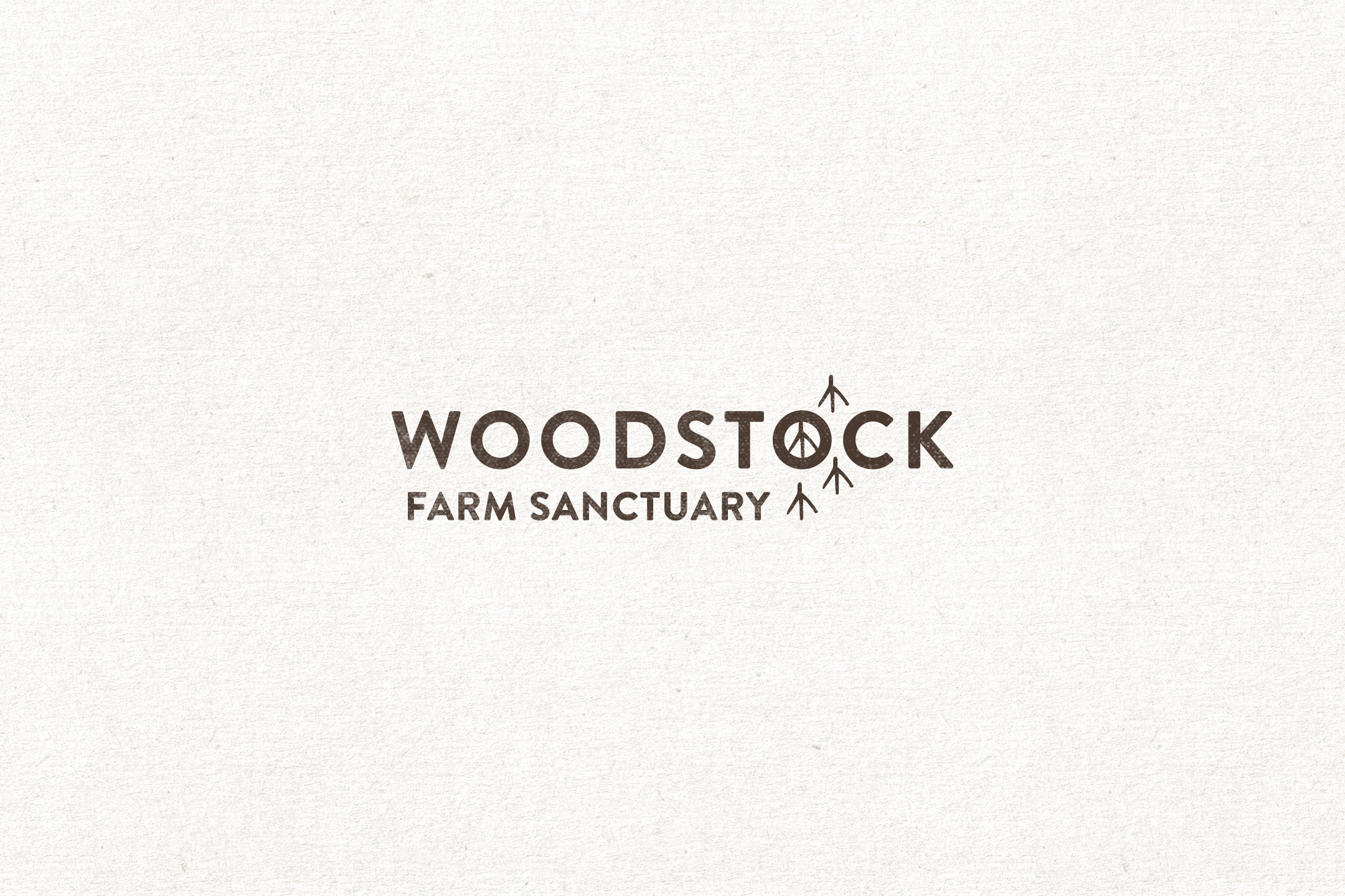 Woodstock Farm Sanctuary Logo by The Artful Union