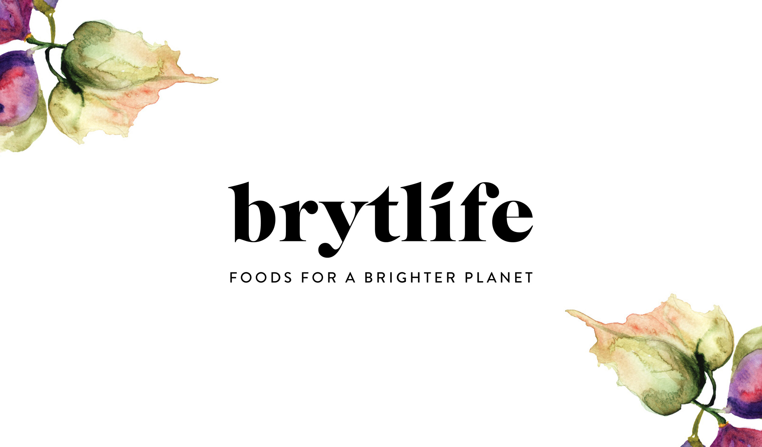 BrytLife Vegan Food Logo