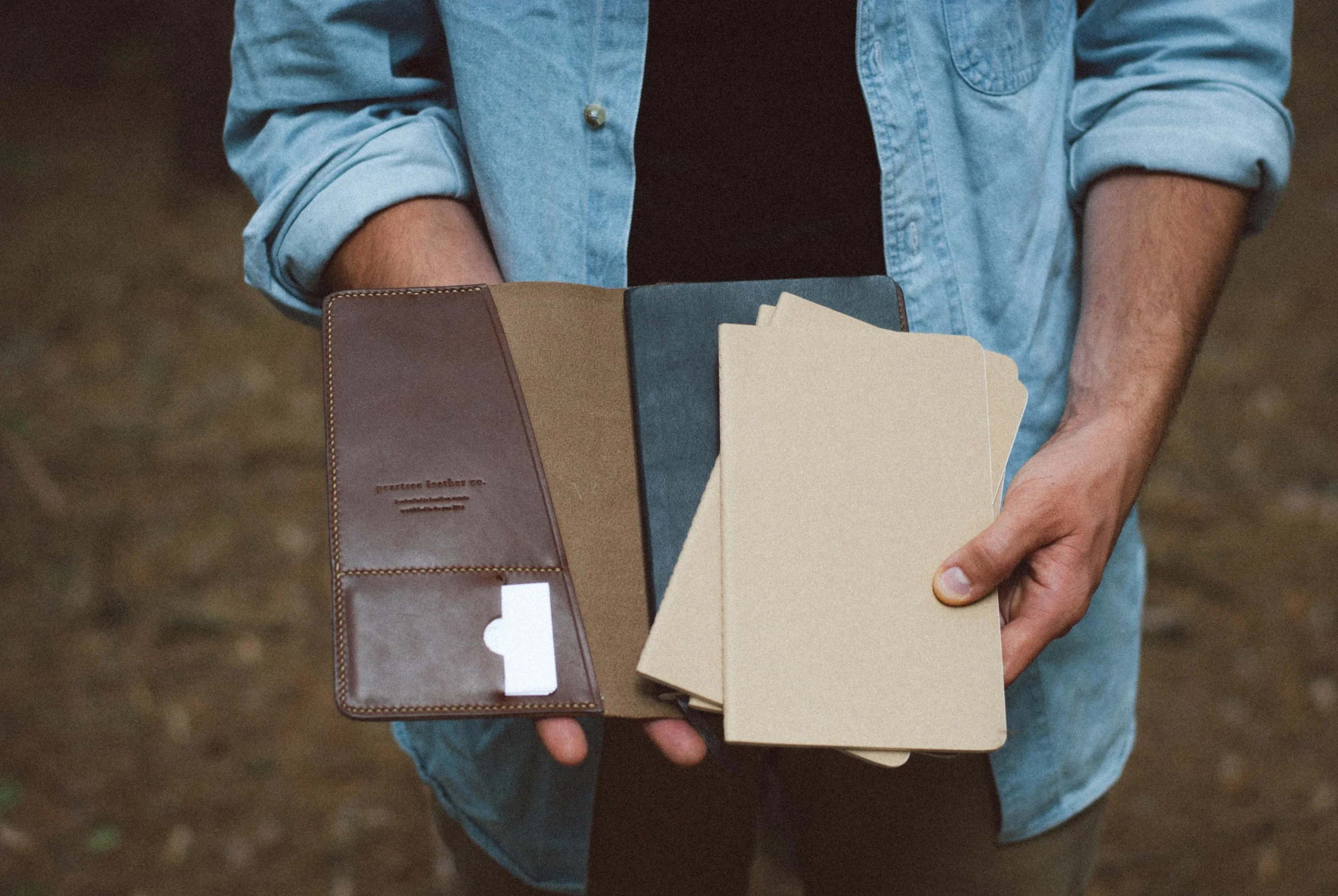 Peartree Leather Co. - Large Notebook Cover