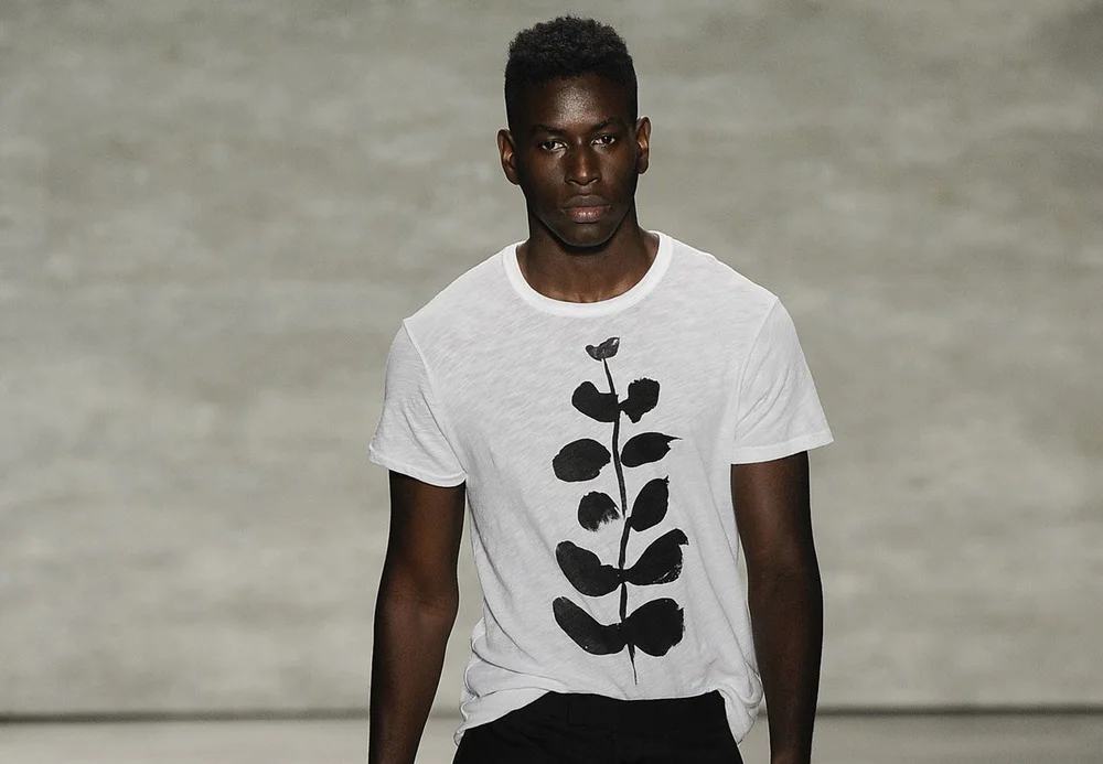 Painting T-shirt Production Seen at NYFW SS‘15 Todd Snyder
