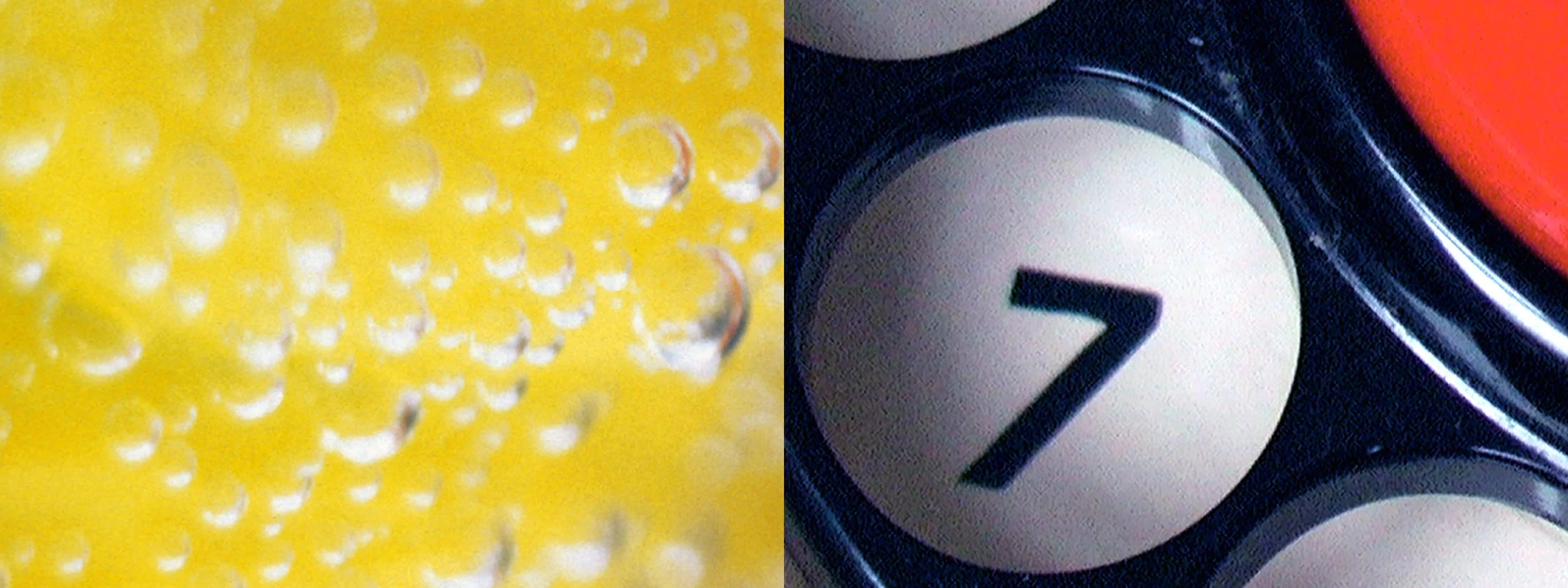  Filmstills&nbsp;aus dem Kurzfilm  Inside Out  , Bestandteil meiner Diplomarbeit zum Thema  Das Phänomen der Synästhesie , je 30 x 80 cm,  Lambda  Belichtung hinter  Diasec , 2004 – ©eLisa Pancratz 