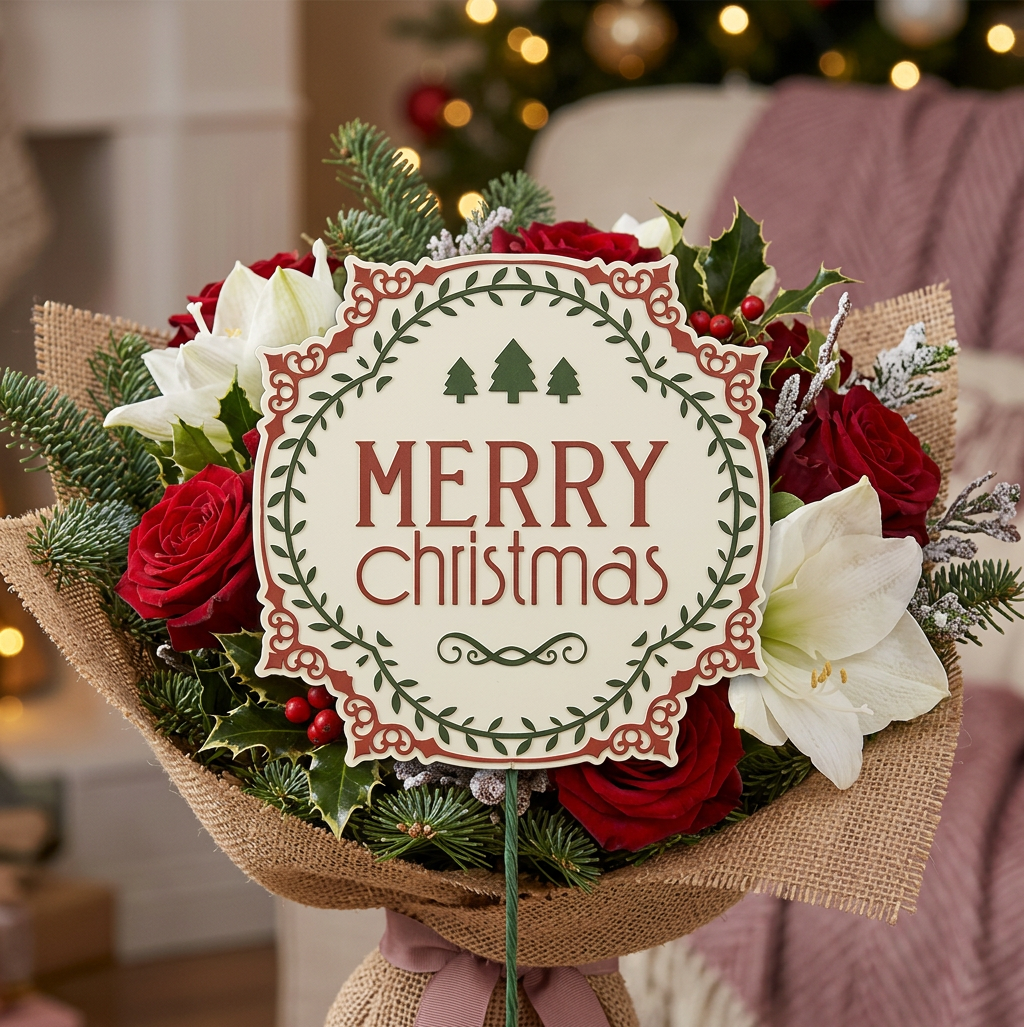 wholesale christmas bouquet picks