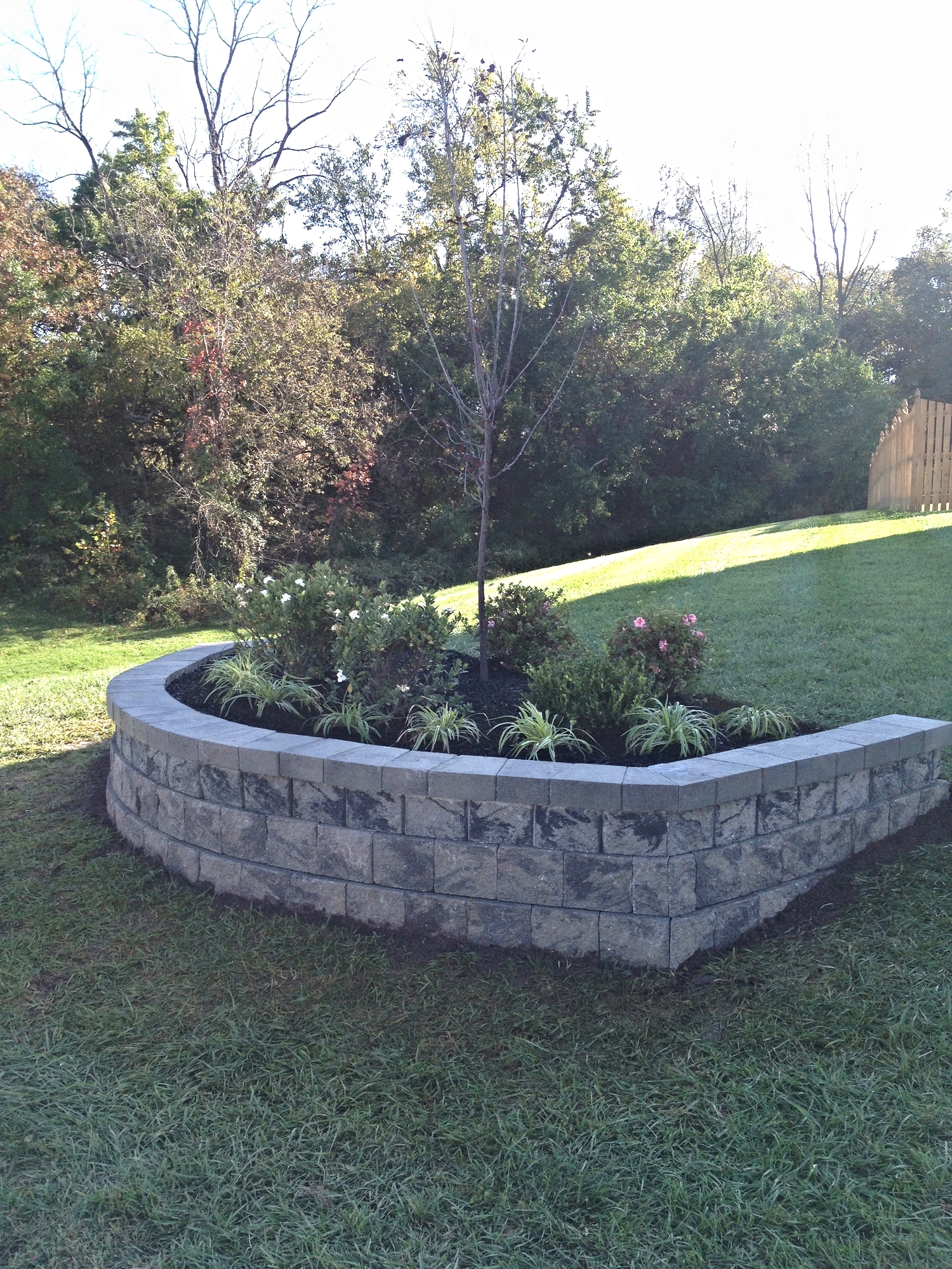 Retaining Wall Landscape