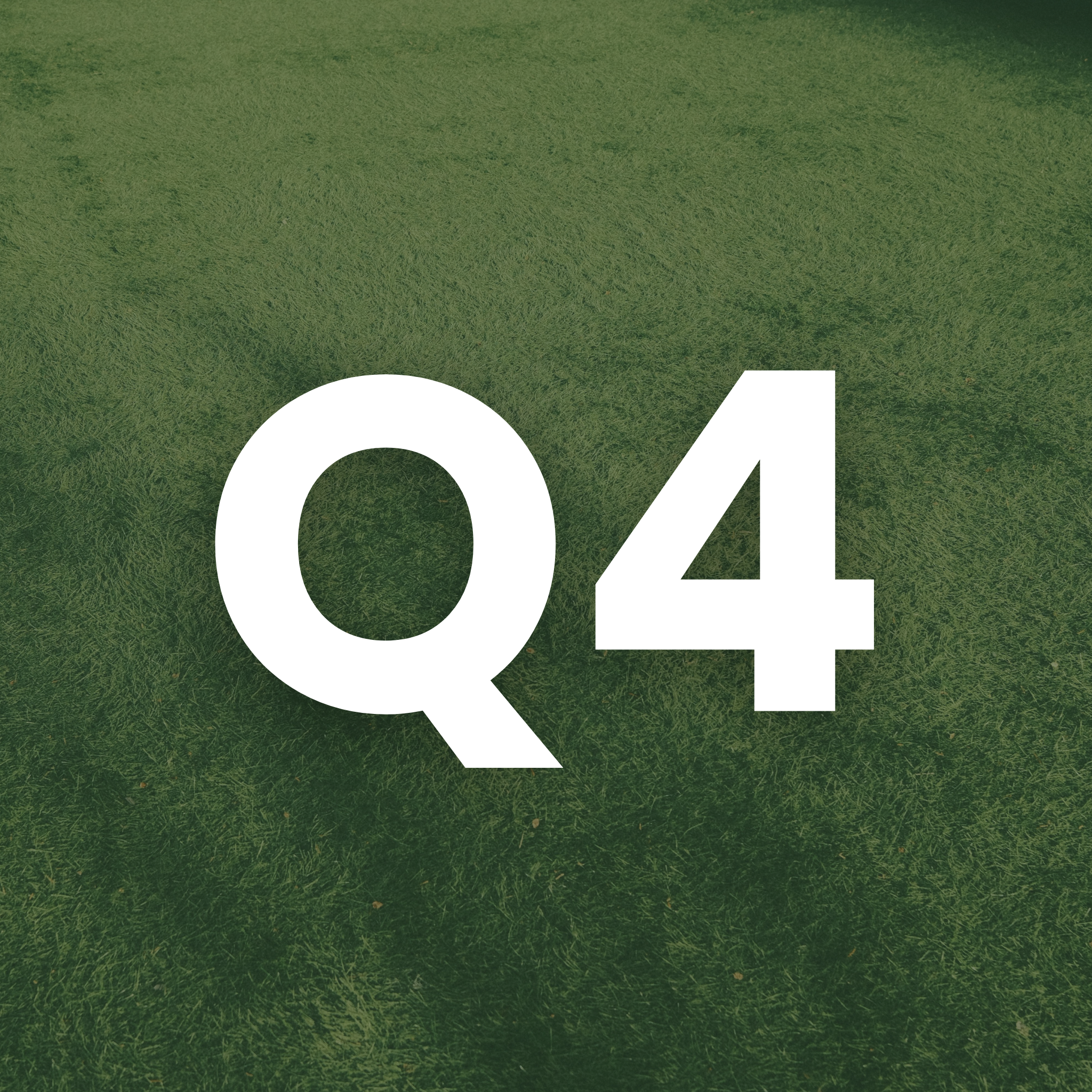 A small square icon featuring the white text "Q1" set against a blurred background of a green lawn.