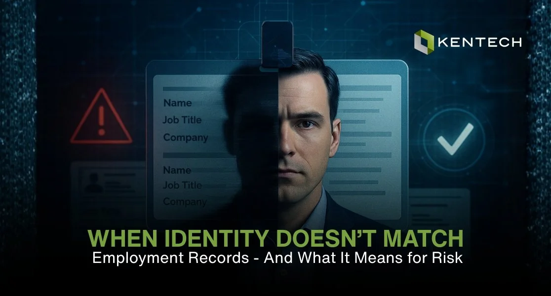 When Identity Doesn’t Match Employment Records - And What It Means for Risk