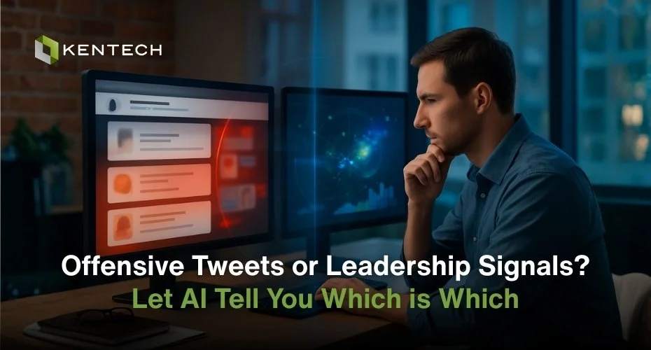 Offensive Tweets or Leadership Signals? Let AI Tell You Which is Which