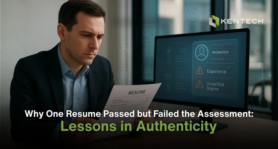 Why One Resume Passed but Failed the Assessment: Lessons in Authenticity