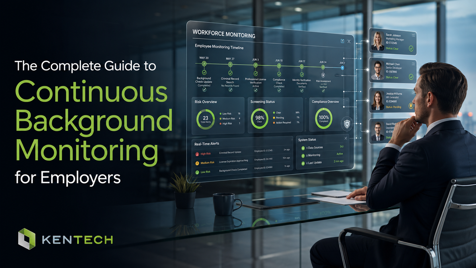 The Complete Guide to Continuous Background Monitoring for Employers