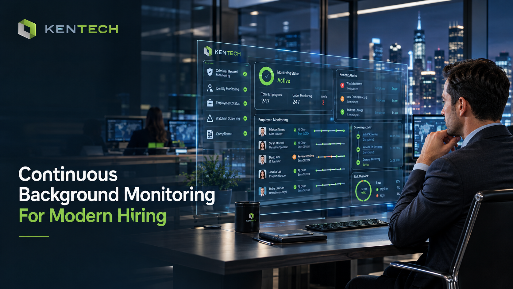 Continuous Background Monitoring for Modern Hiring