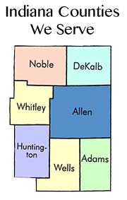  Service Area for Indiana