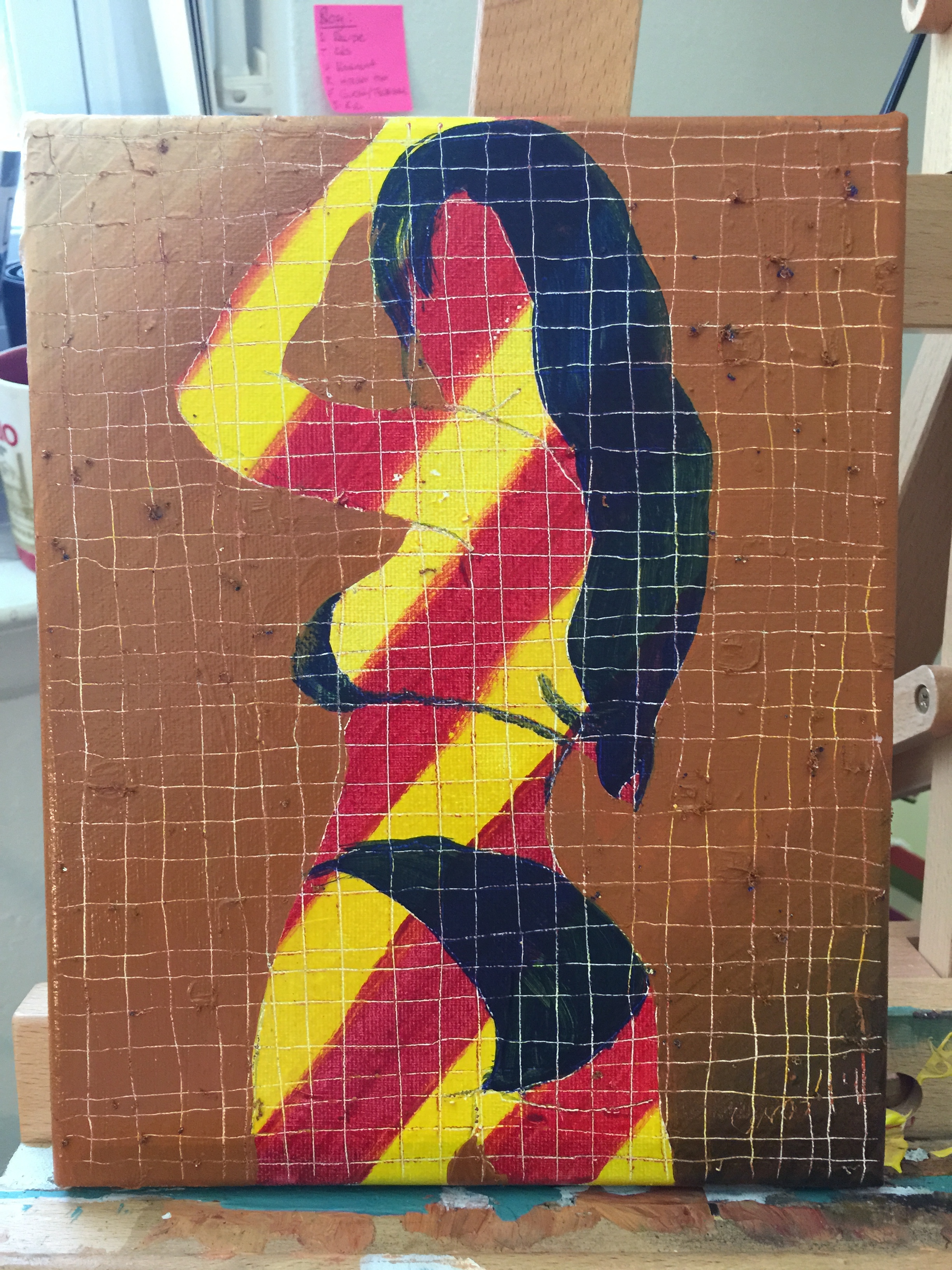 Look Back Primary Grid Girl