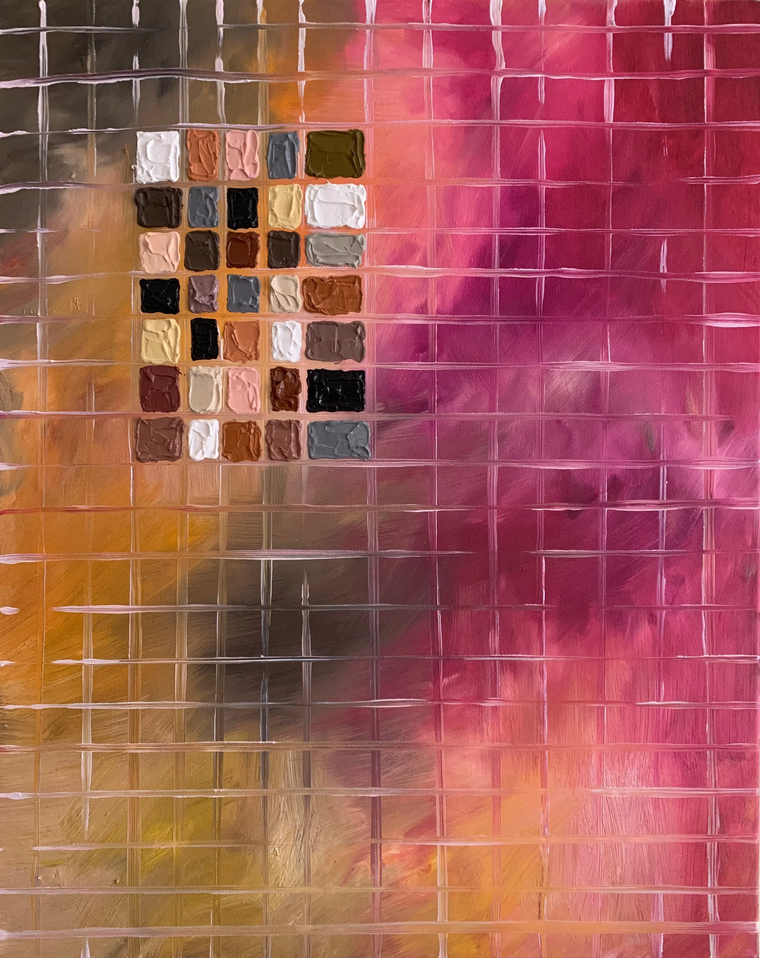 Brown on Magenta, 2020