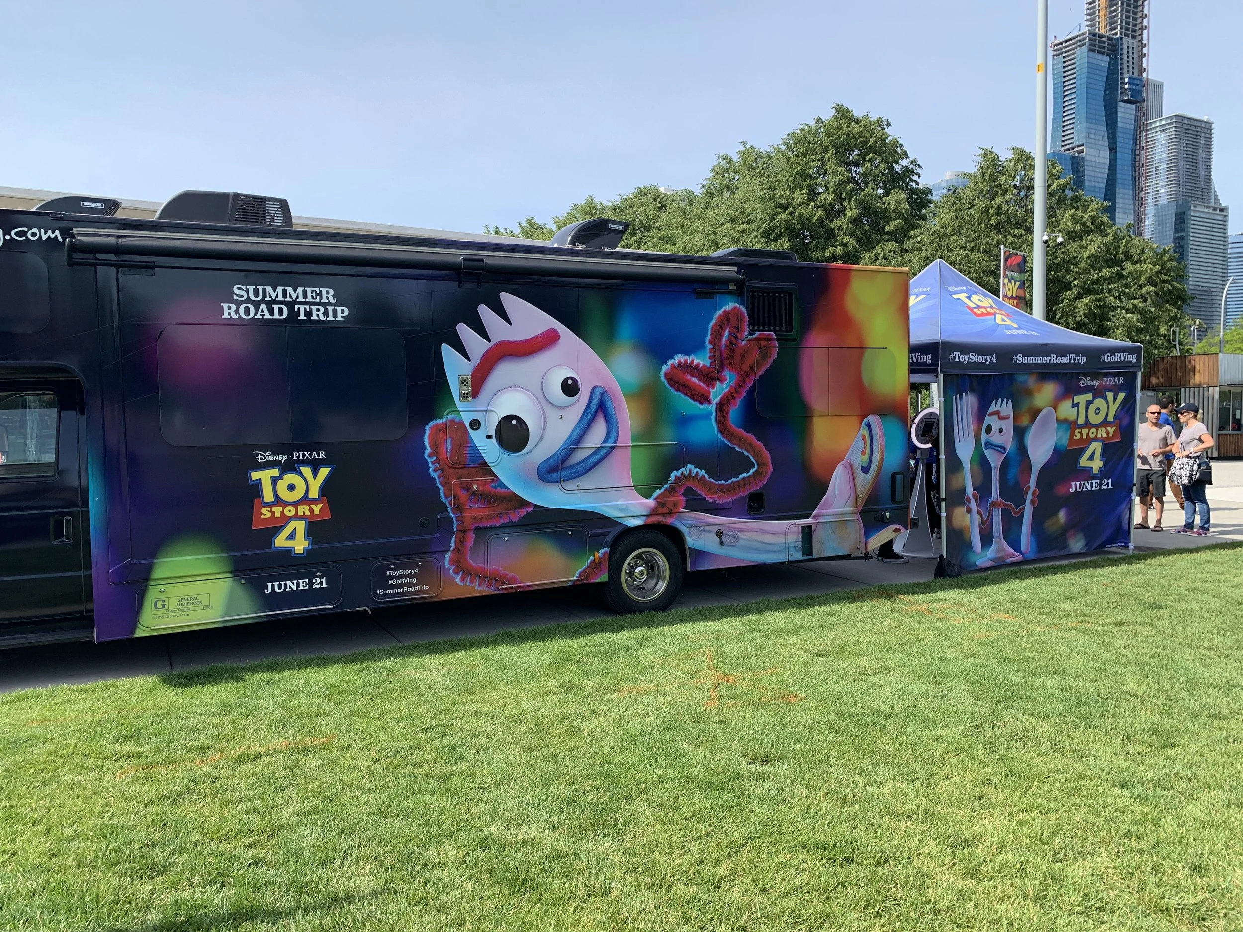 EVENT: Scenes from the "Toy Story 4" Ultimate RV event at Navy Pier