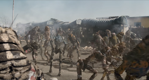 Fig. 3: District 9 alien community. A resemblance to the shanty-town culture during the apartheid.