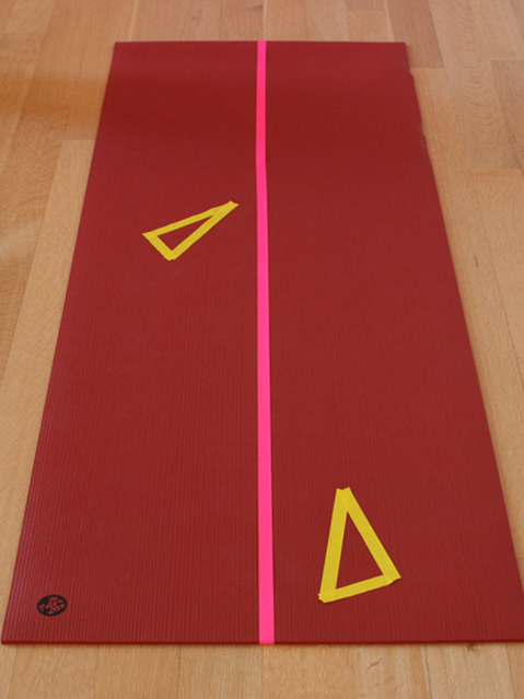warrior I magic carpet view front