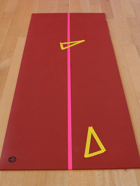 warrior II magic carpet view side