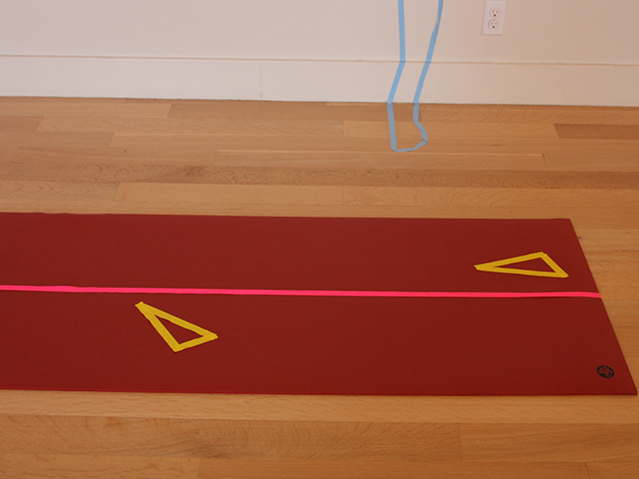 warrior I magic carpet view side
